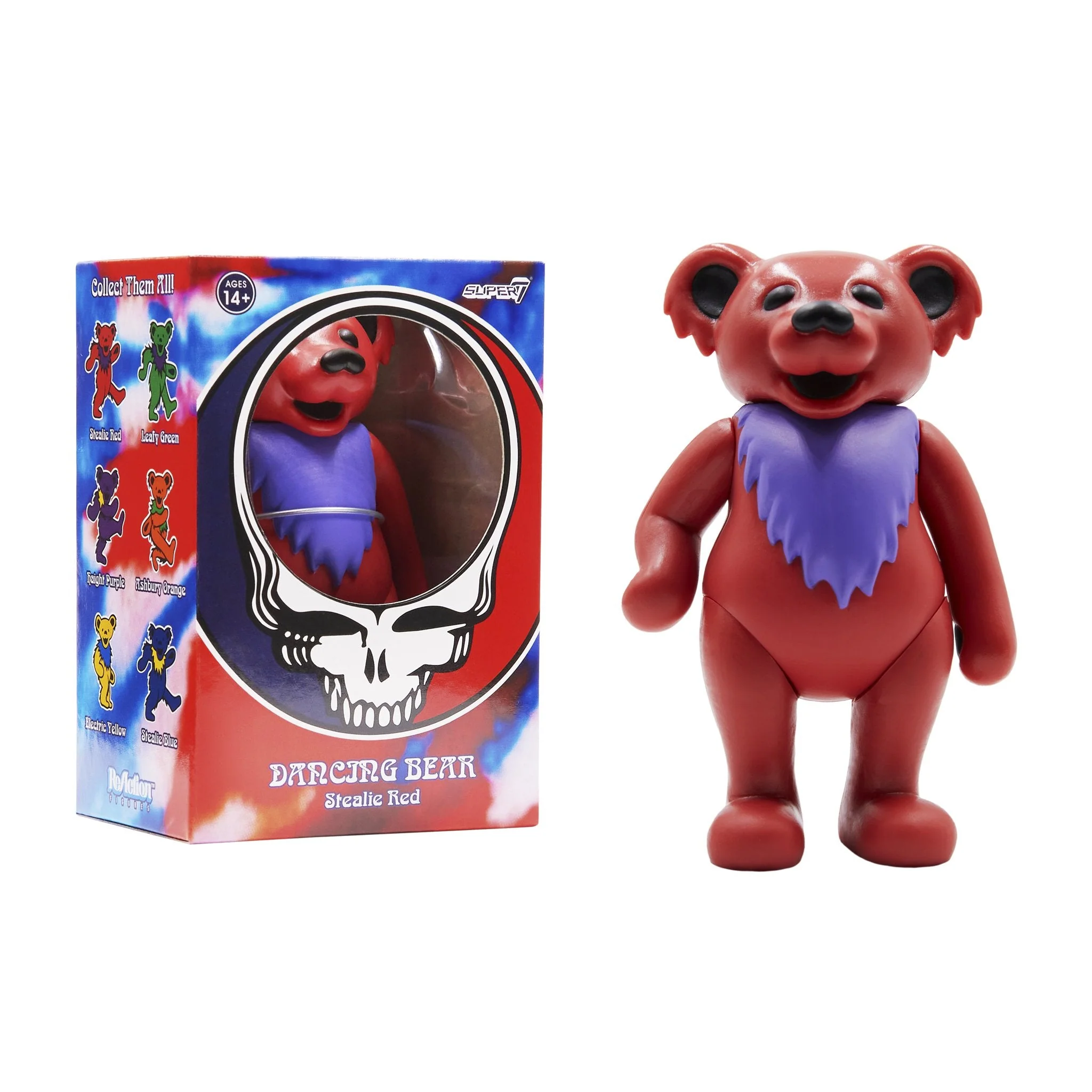 SUPER7 REACTION GRATEFUL DEAD W2 DANCING BEARS SET - Image 8