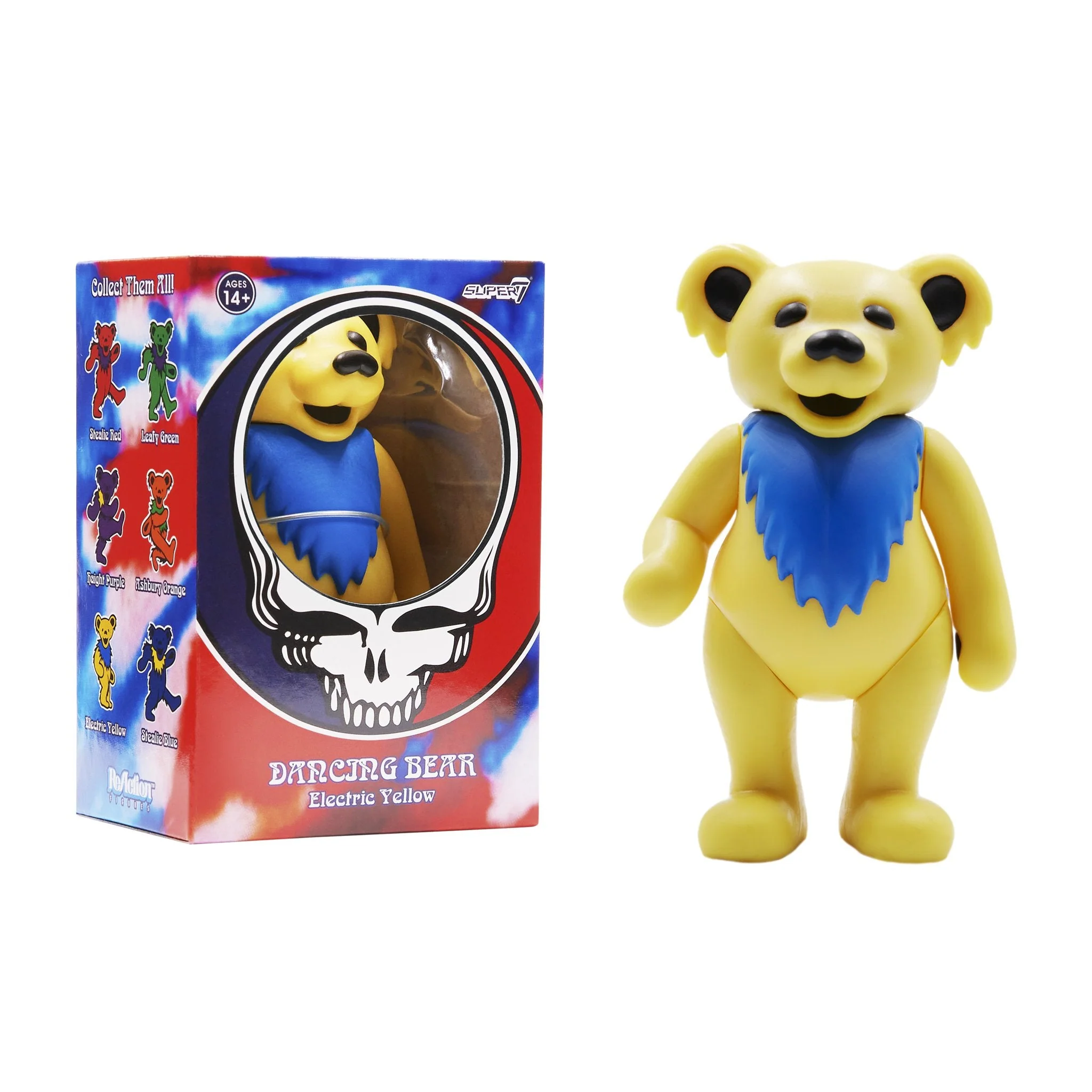 SUPER7 REACTION GRATEFUL DEAD W2 DANCING BEARS SET - Image 9