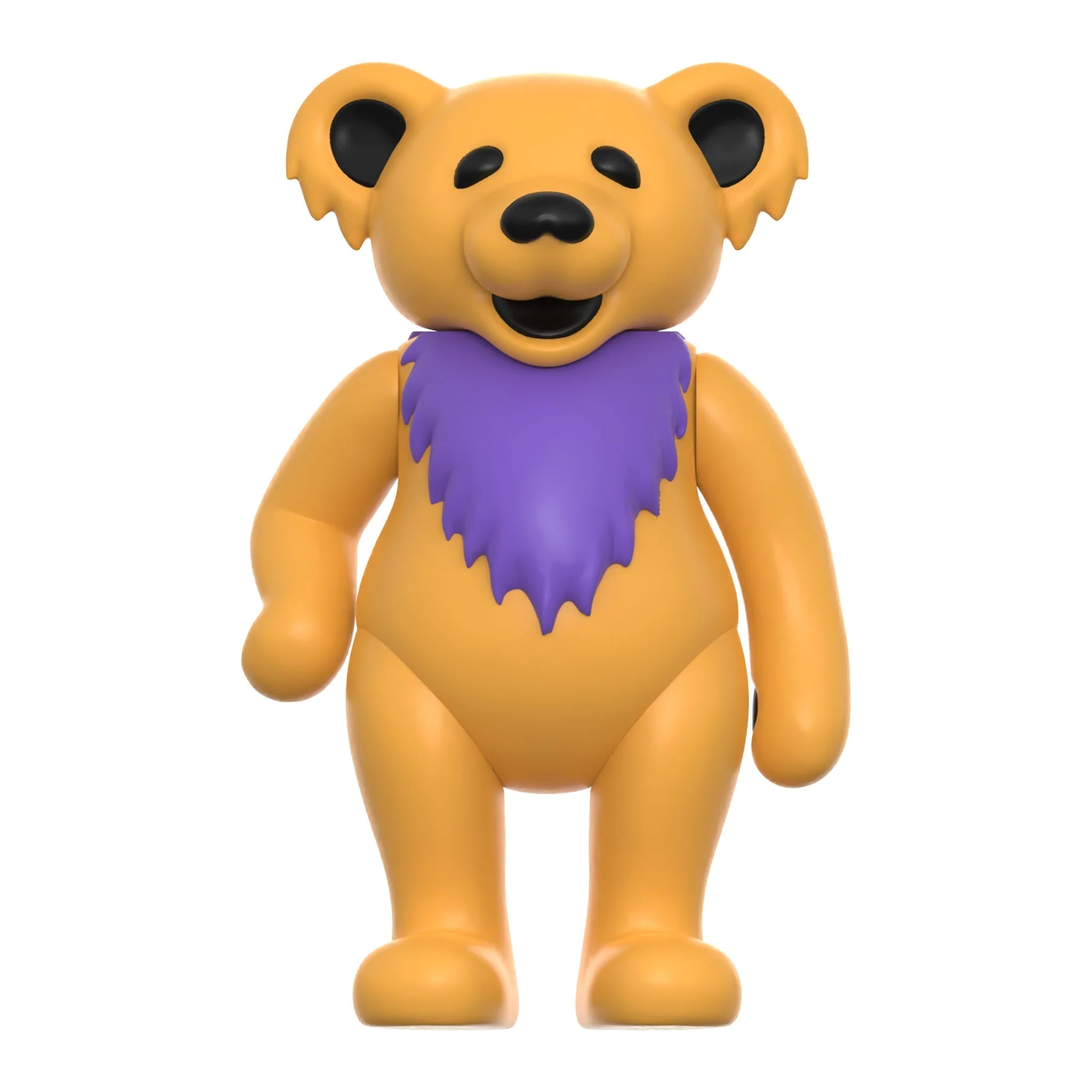 SUPER7 REACTION GRATEFUL DEAD W3 DANCING BEARS - ASHBURY ORANGE/GLOW IN THE DARK