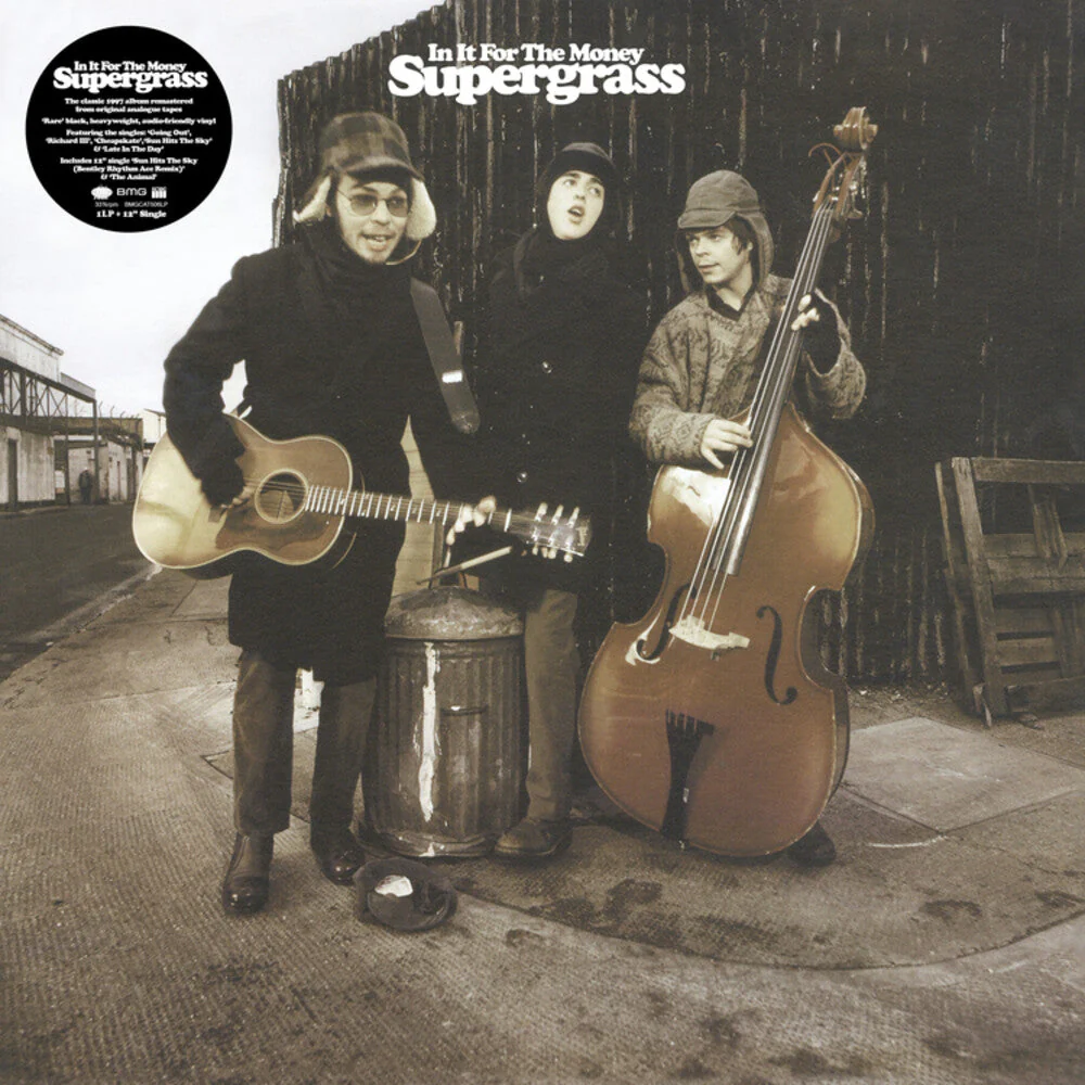 SUPERGRASS 'IN IT FOR THE MONEY' 2LP - 2021 REMASTER - Image 2