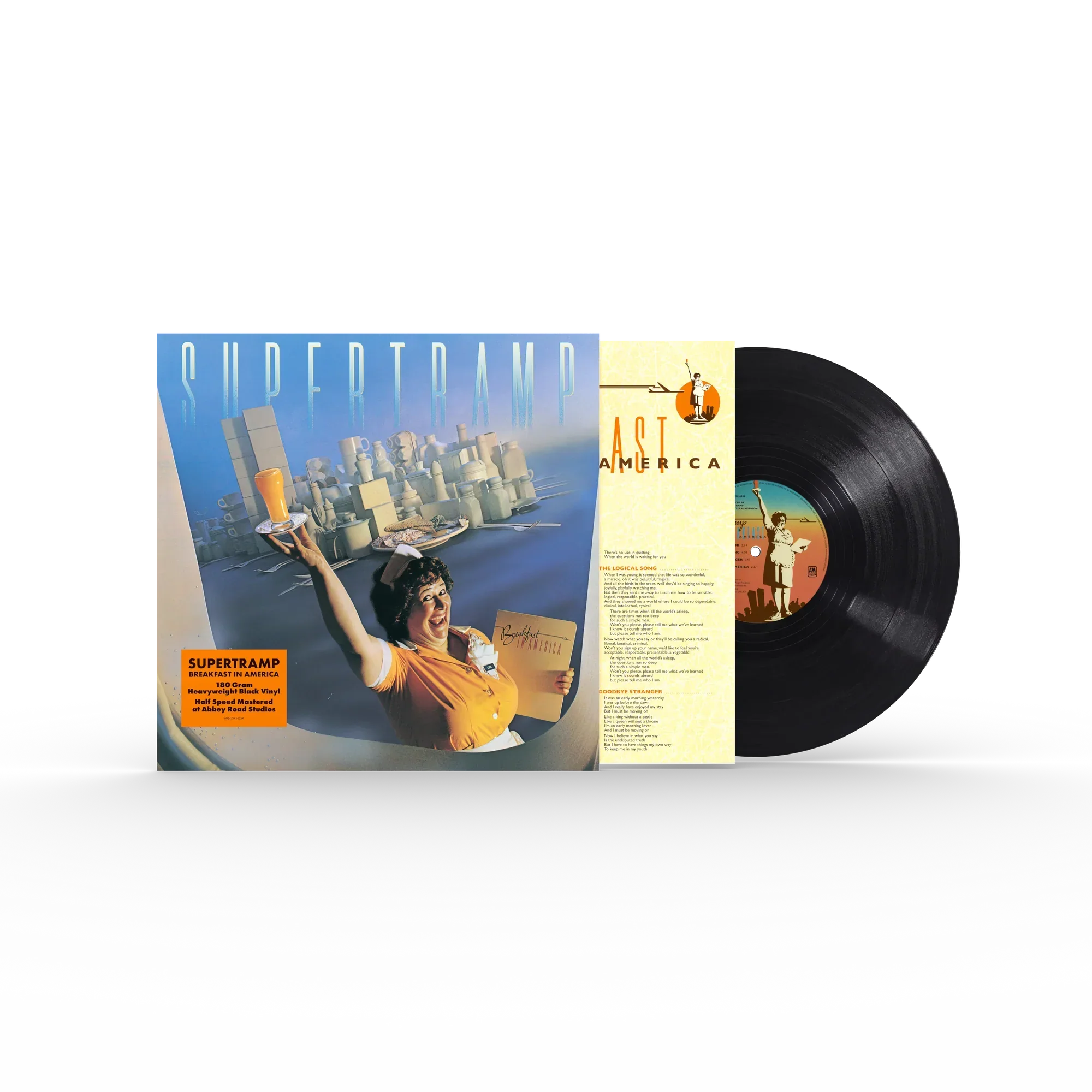 SUPERTRAMP 'BREAKFAST IN AMERICA' LP (180 Gram, Half-Speed Vinyl)