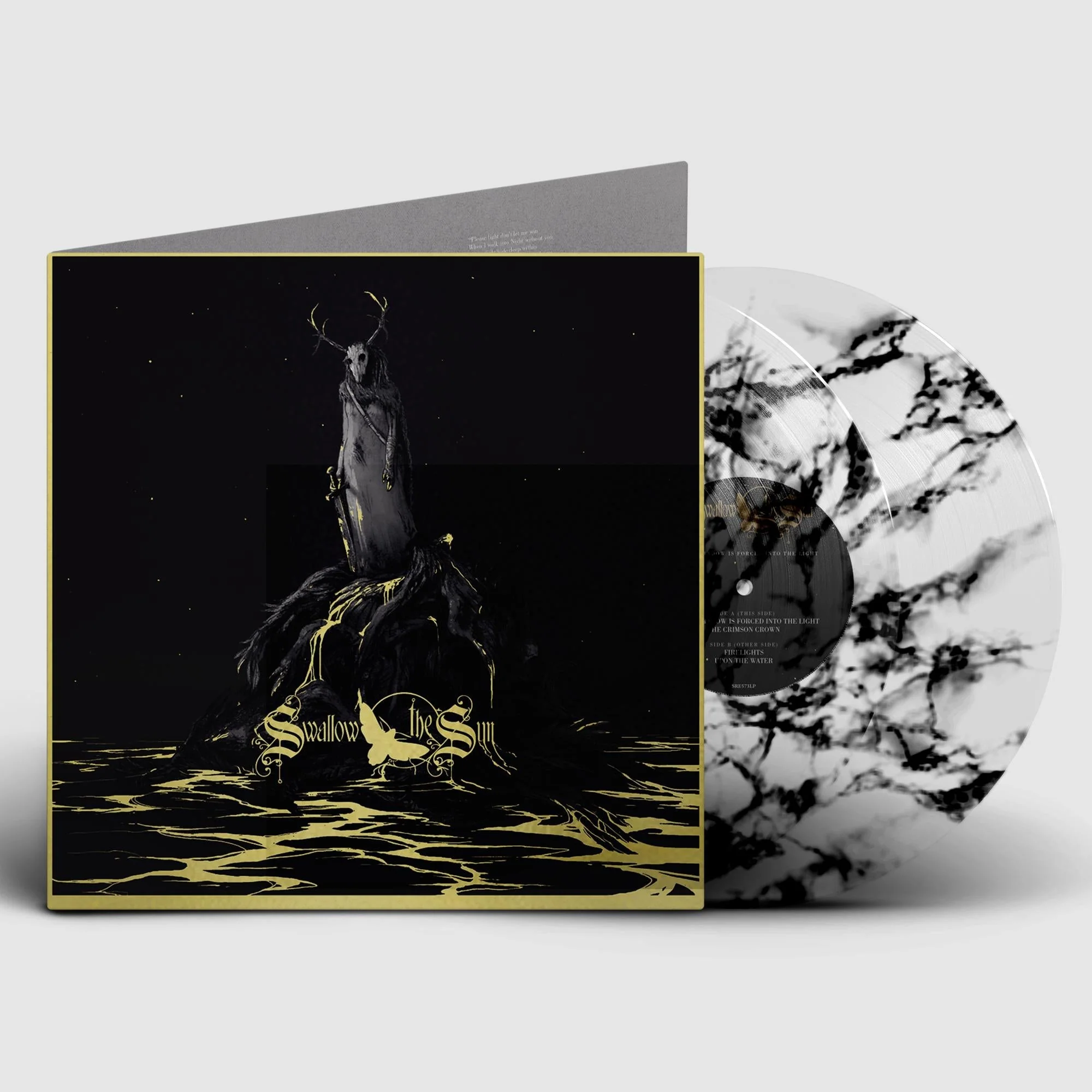 SWALLOW THE SUN 'WHEN A SHADOW IS FORCED INTO THE LIGHT' 2LP - SMOKEY GREY
