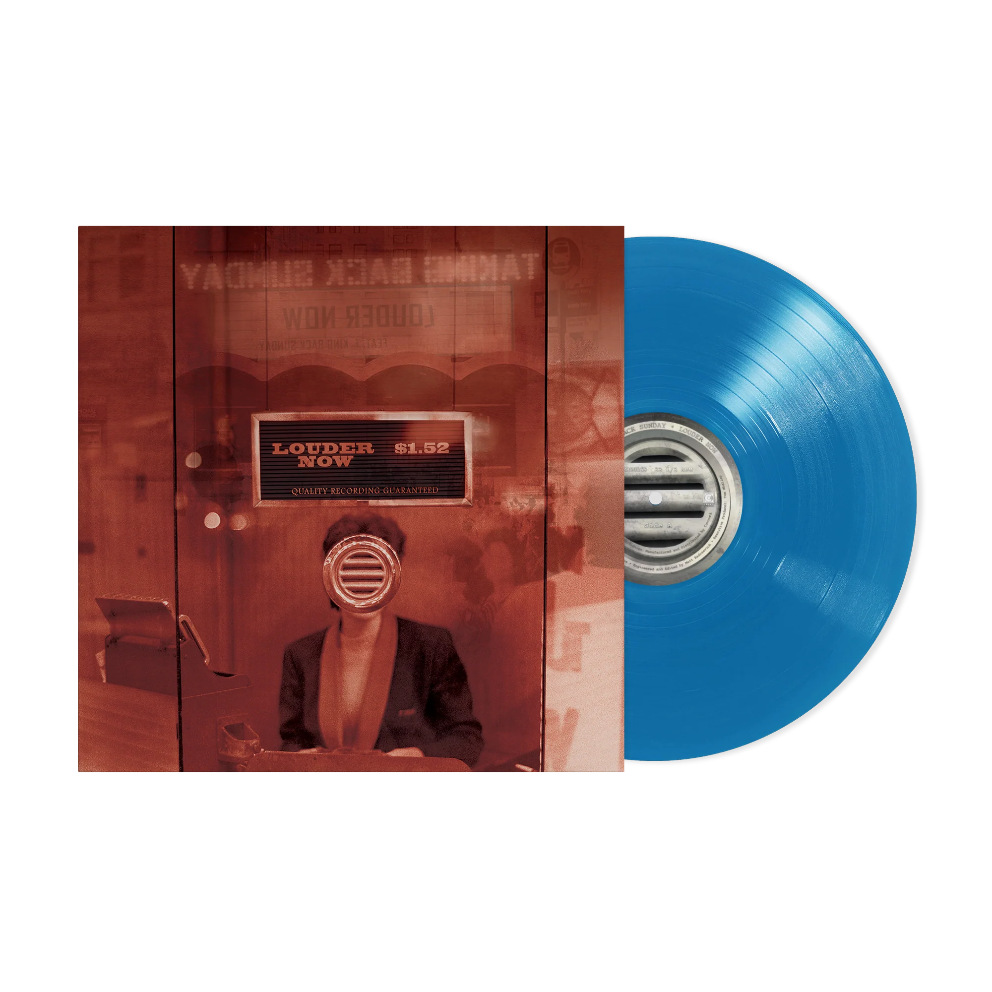 TAKING BACK SUNDAY 'LOUDER NOW' LP - EXCLUSIVE - LTD. 500 - OPAQUE AQUA