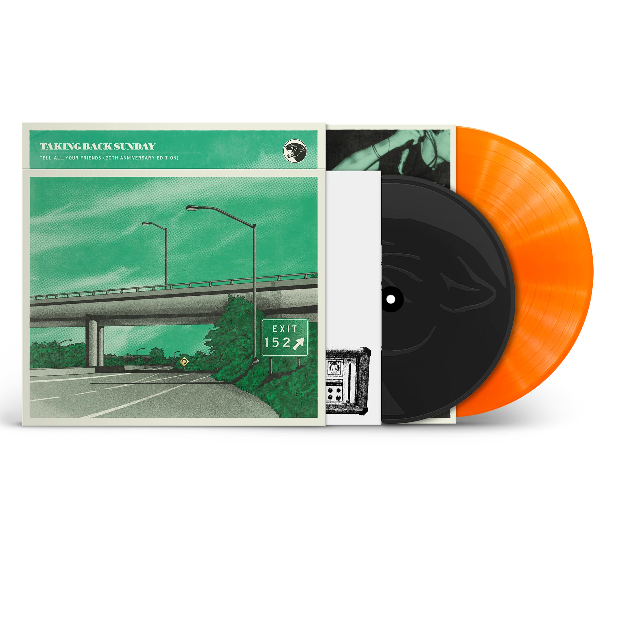 TAKING BACK SUNDAY 'TELL ALL YOUR FRIENDS' LP + 10" - EXCLUSIVE - LTD. 1000 - ORANGE CRUSH