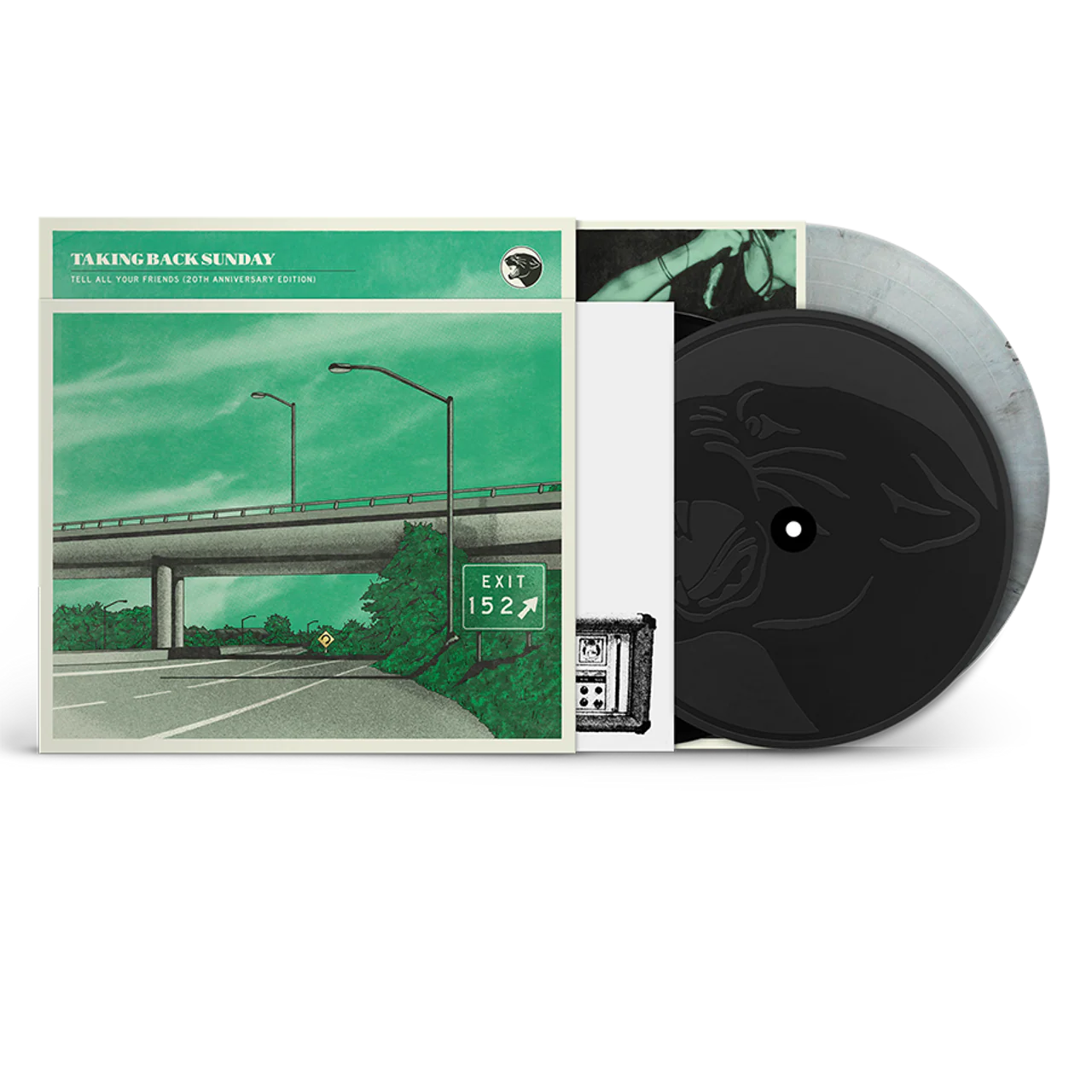 TAKING BACK SUNDAY 'TELL ALL YOUR FRIENDS' 20TH ANNIVERSARY EDITION LP + 10" - SILVER