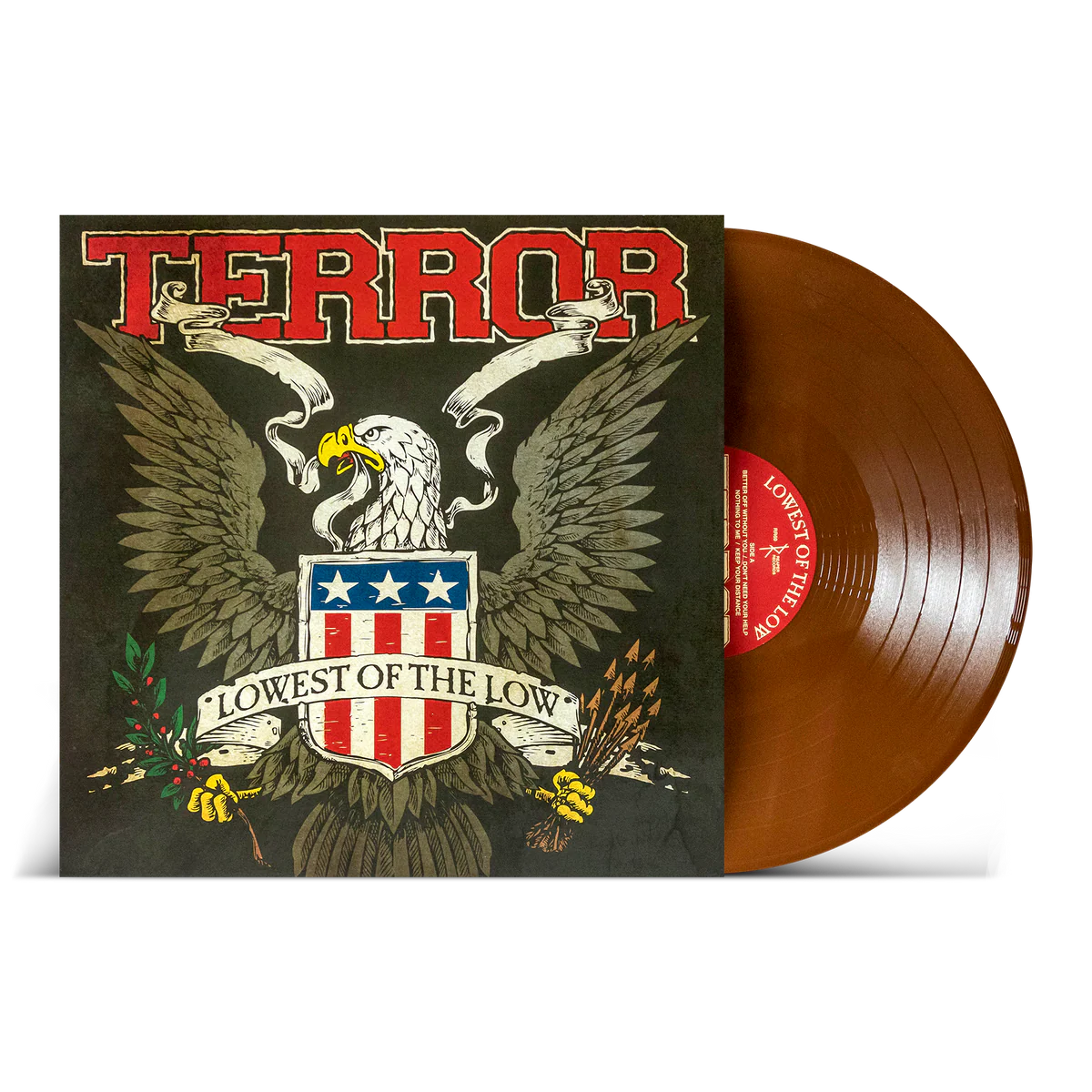 TERROR 'LOWEST OF THE LOW' LP - BRONZE