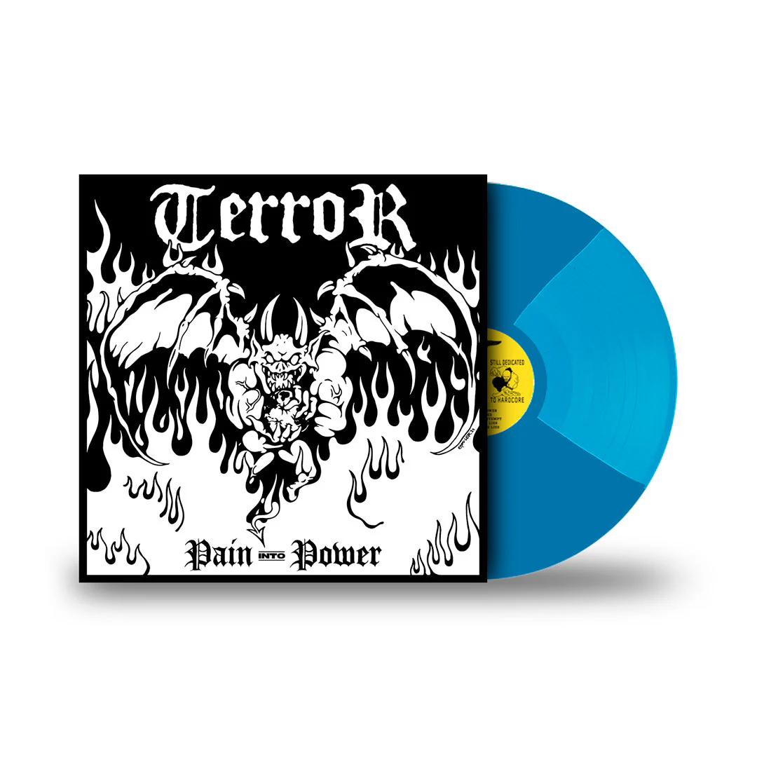 TERROR ‘PAIN INTO POWER’ QUAD LP - EXCLUSIVE - LTD. 300 - ROYAL BLUE/BLUE JAY