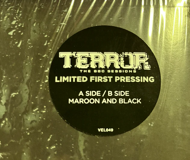 TERROR 'THE BBC SESSIONS' LP - MARRON/BLACK - Image 2