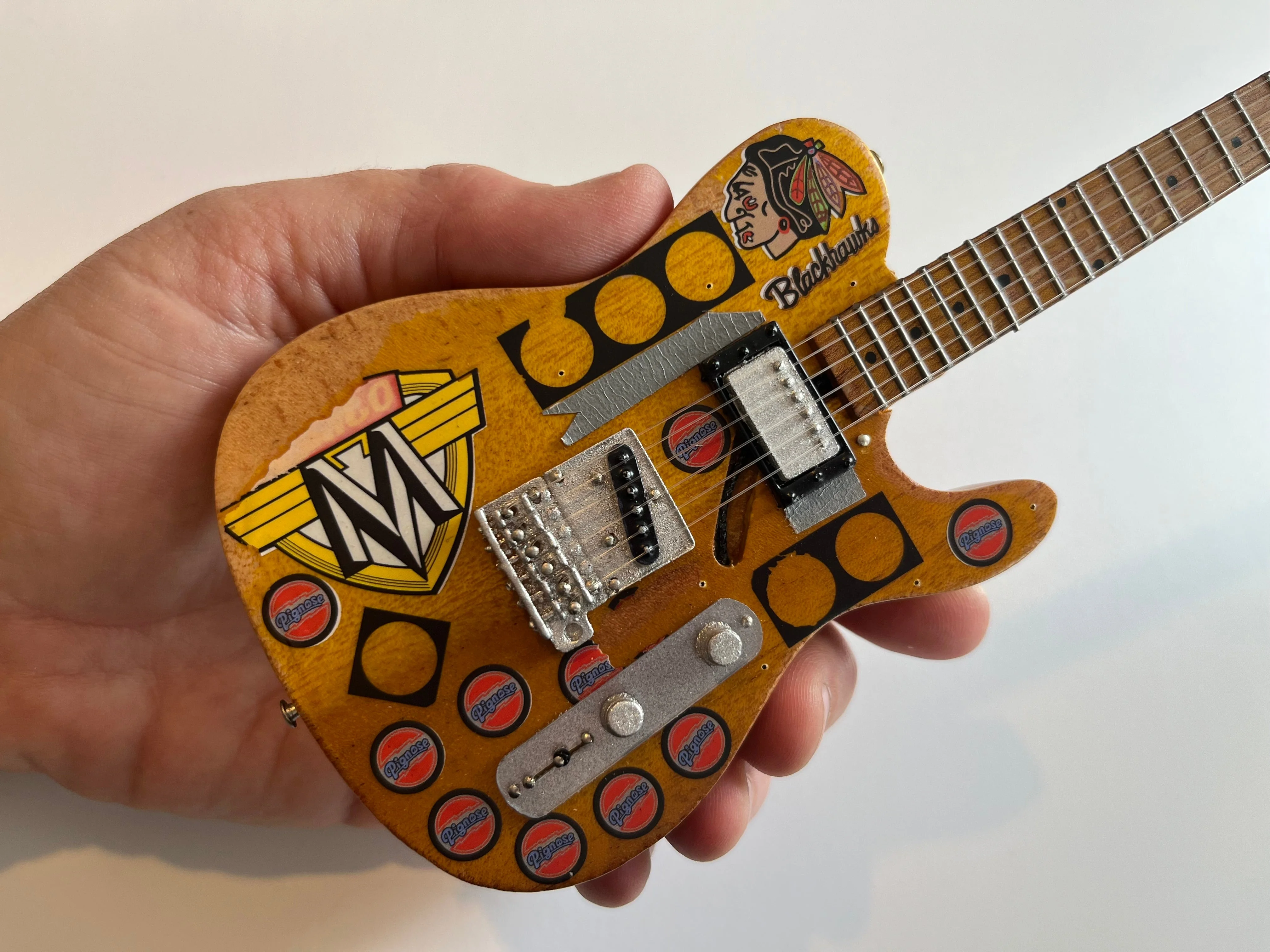 TERRY KATH TRIBUTE MINI FENDER™ TELECASTER™ GUITAR REPLICA - OFFICIALLY LICENSED - Image 2
