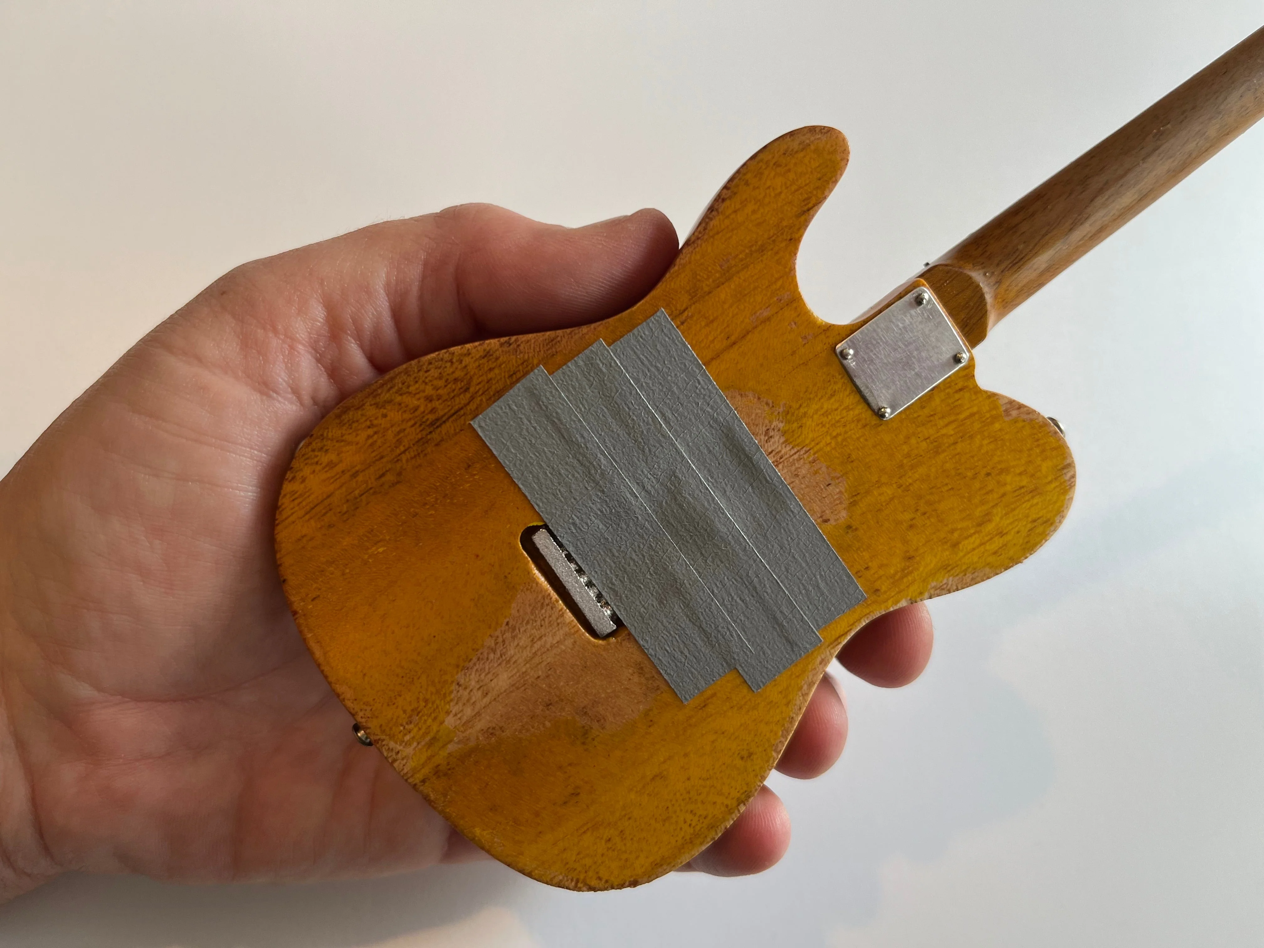 TERRY KATH TRIBUTE MINI FENDER™ TELECASTER™ GUITAR REPLICA - OFFICIALLY LICENSED - Image 3