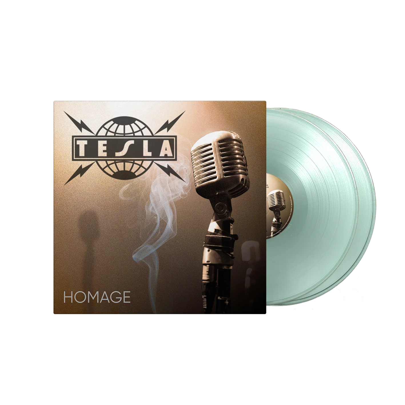 TESLA 'HOMAGE' 2LP (Exclusive “ Limited to 200, Coke Bottle Clear Vinyl)