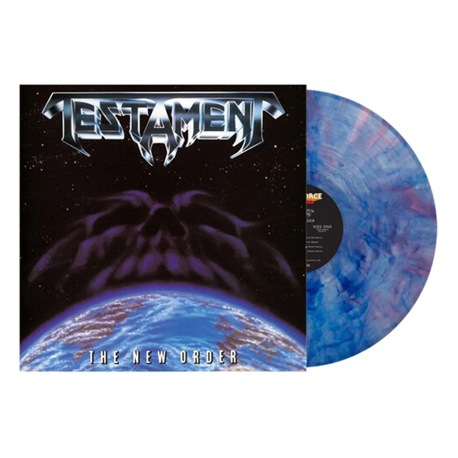 TESTAMENT 'THE NEW ORDER' LP - BLUE/PINK/SWIRL