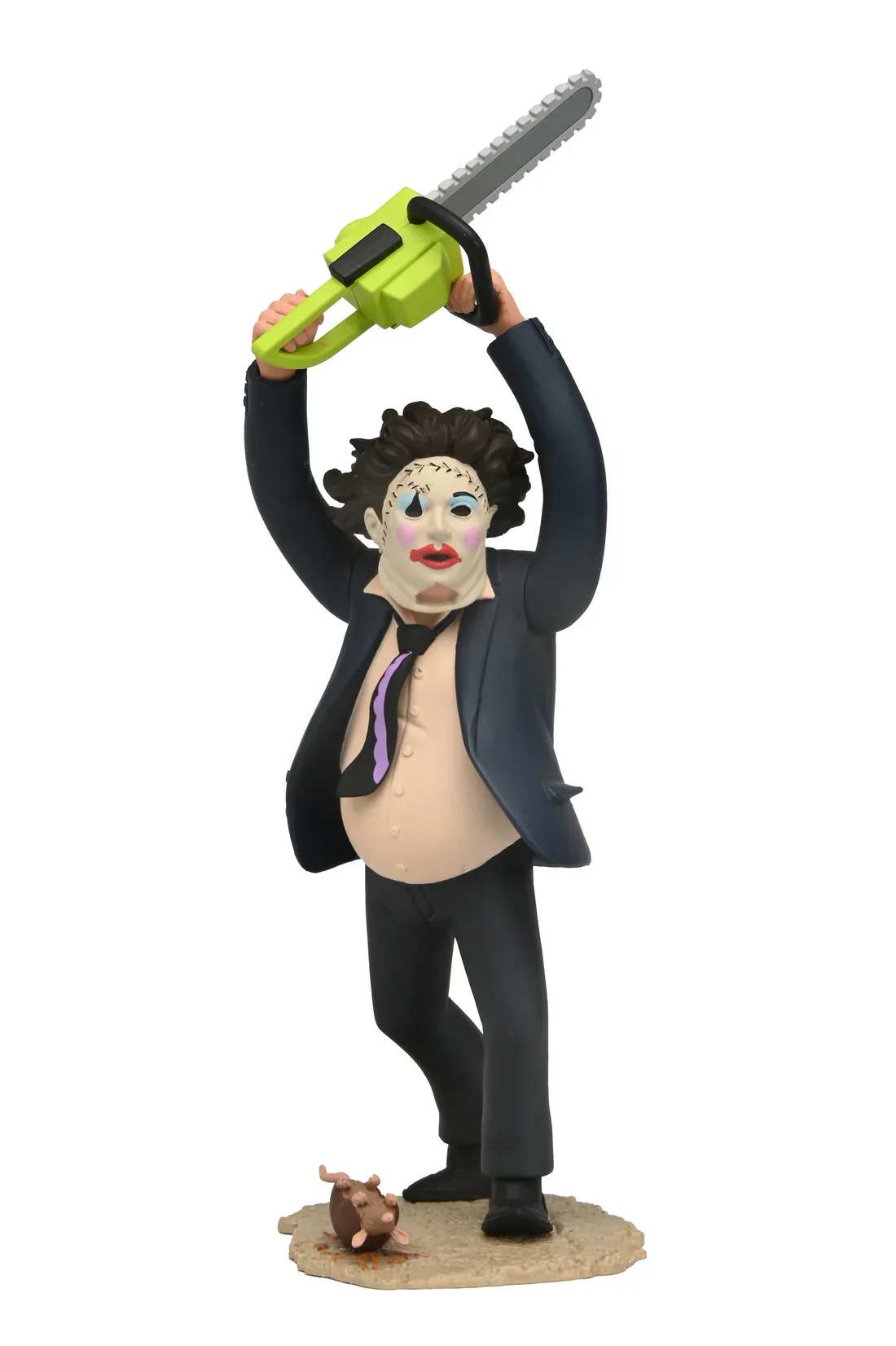 THE TEXAS CHAINSAW MASSACRE 'PRETTY WOMAN LEATHERFACE (50TH ANNIVERSARY)' TOONY TERRORS ACTION FIGURE