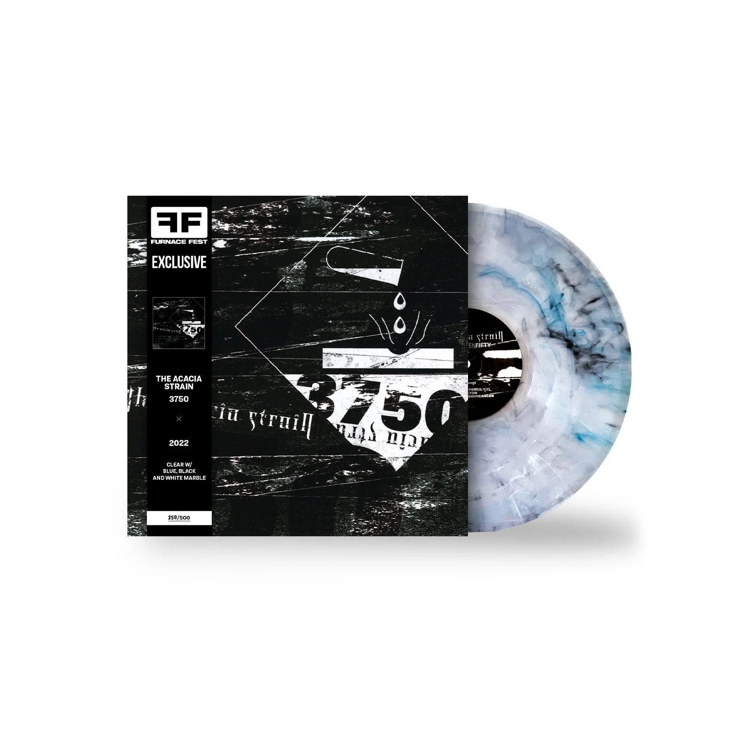 THE ACACIA STRAIN ‘3750’ FURNACE FEST EXCLUSIVE LP - LTD. 500 - CLEAR/BLUE/BLACK/WHITE/MARBLE