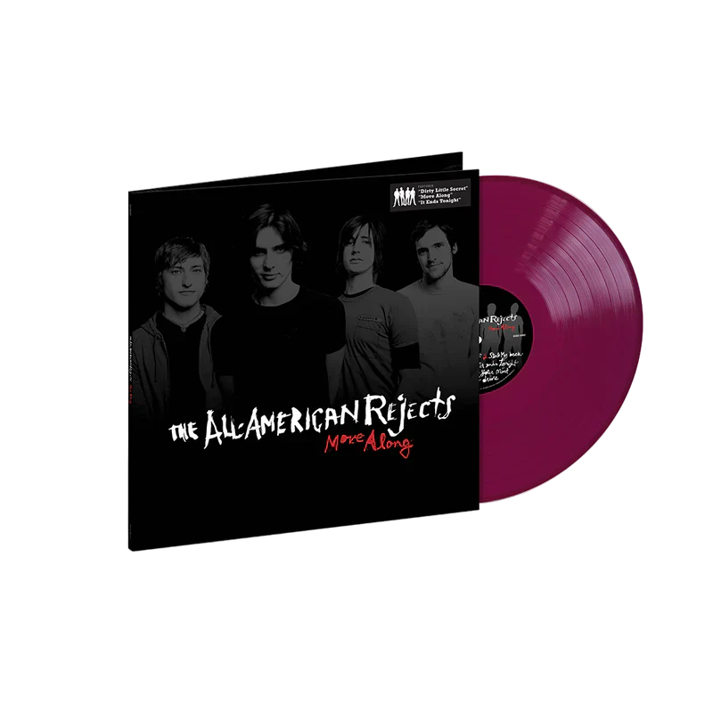 THE ALL-AMERICAN REJECTS 'MOVE ALONG' LP - TRANSLUCENT GRAPE
