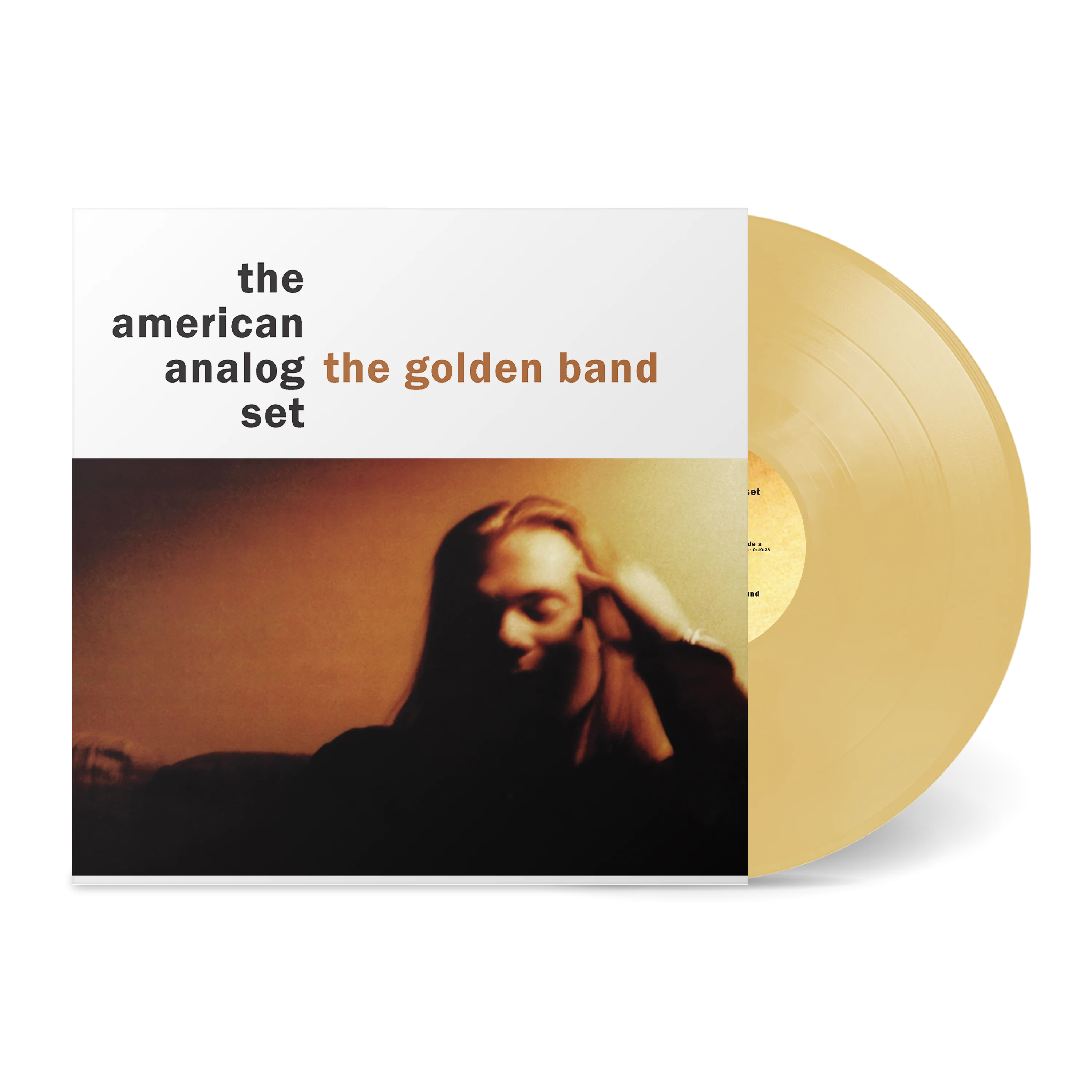 THE AMERICAN ANALOG SET 'THE GOLDEN BAND' LP - YELLOW