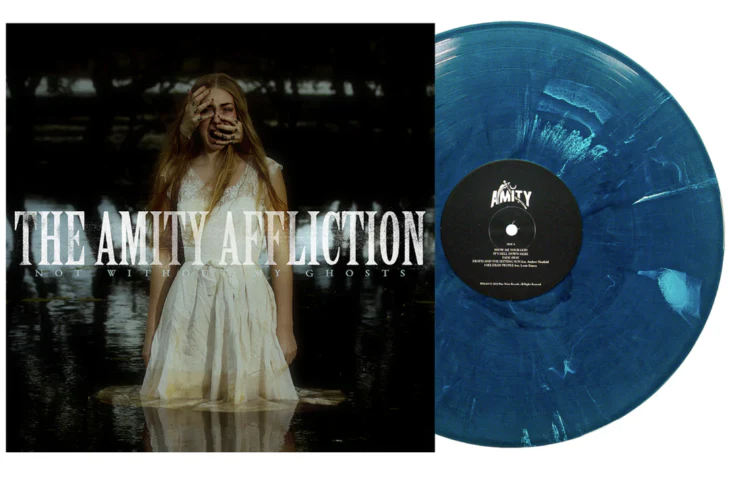 THE AMITY AFFLICTION 'NOT WITHOUT MY GHOSTS' LP - INTRO THE DEEP MARBLE
