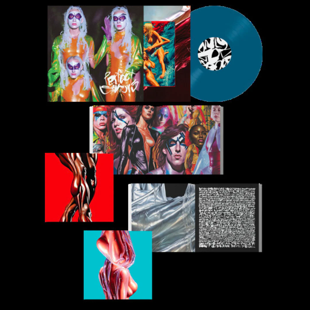 THE ARMED 'PERFECT SAVIORS' LP - LTD. - SEA BLUE