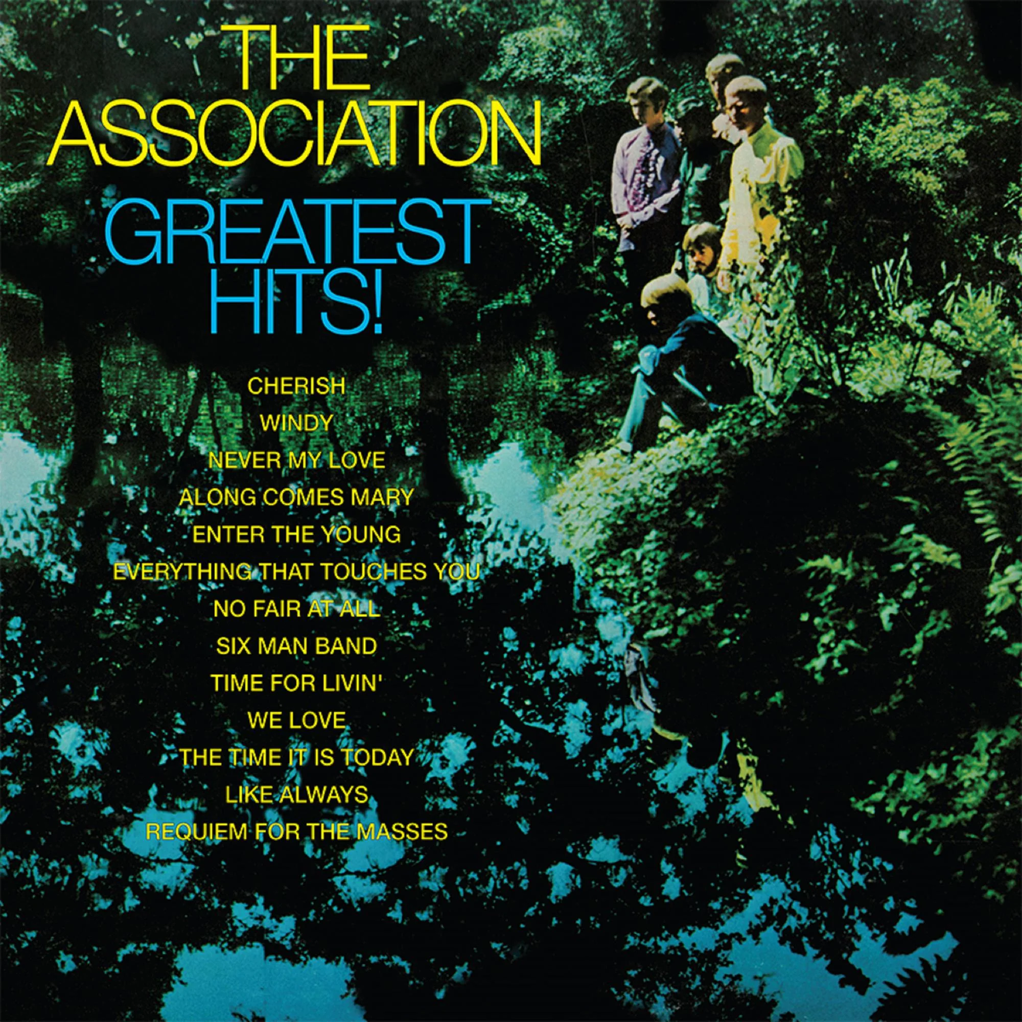 THE ASSOCIATION 'GREATEST HITS' ANNIVERSARY EDITION LP - EMERALD GREEN