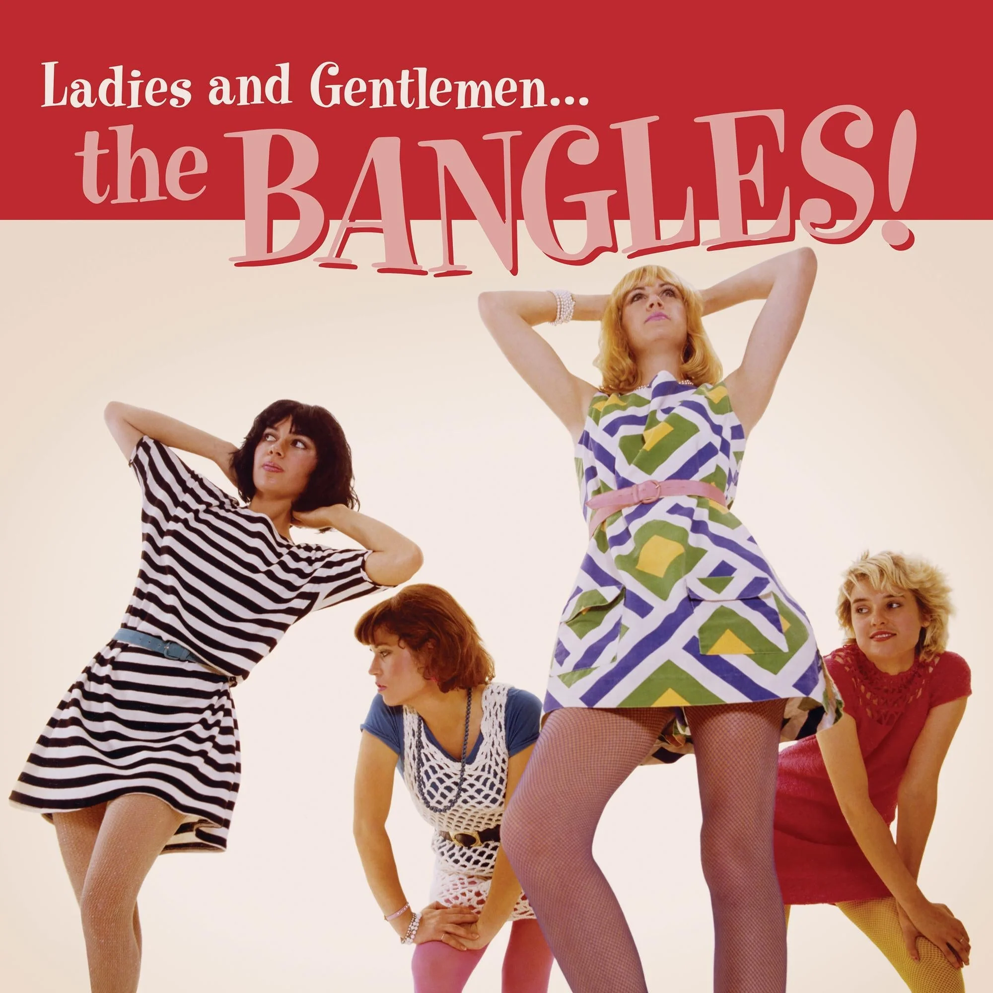 THE BANGLES 'LADIES AND GENTLEMEN... THE BANGLES!' LP - PINK