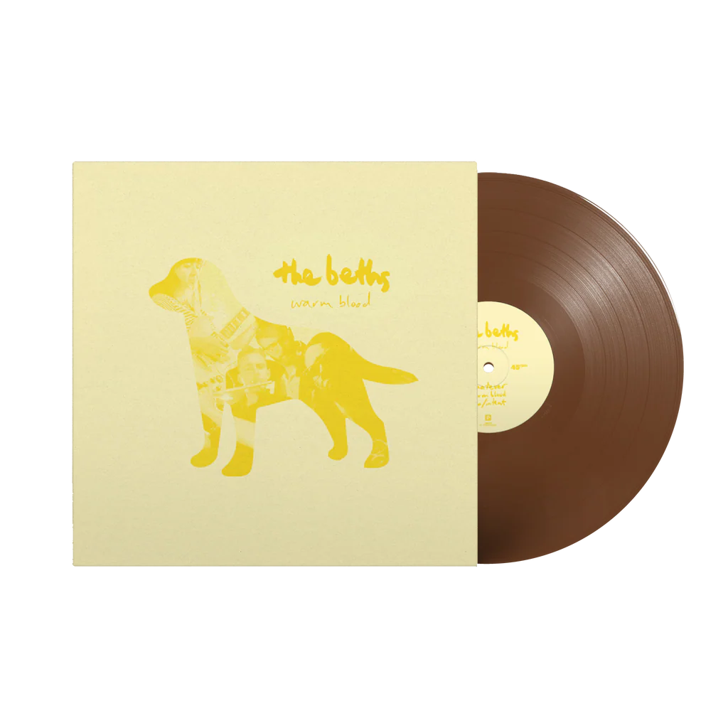 THE BETHS 'WARM BLOOD' LP - CHOCOLATE BROWN