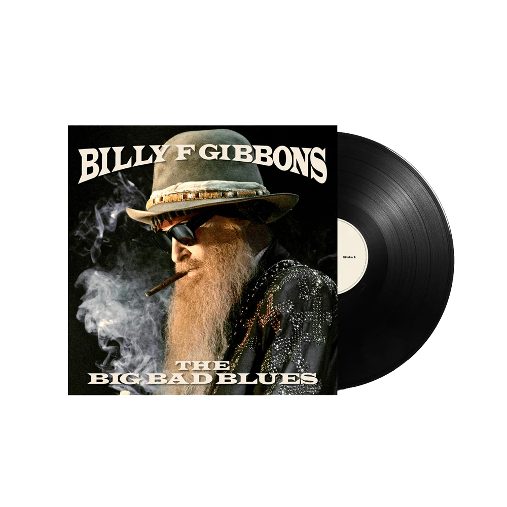 BILLY GIBBONS 'THE BIG BAD BLUES' LP (Black Vinyl)
