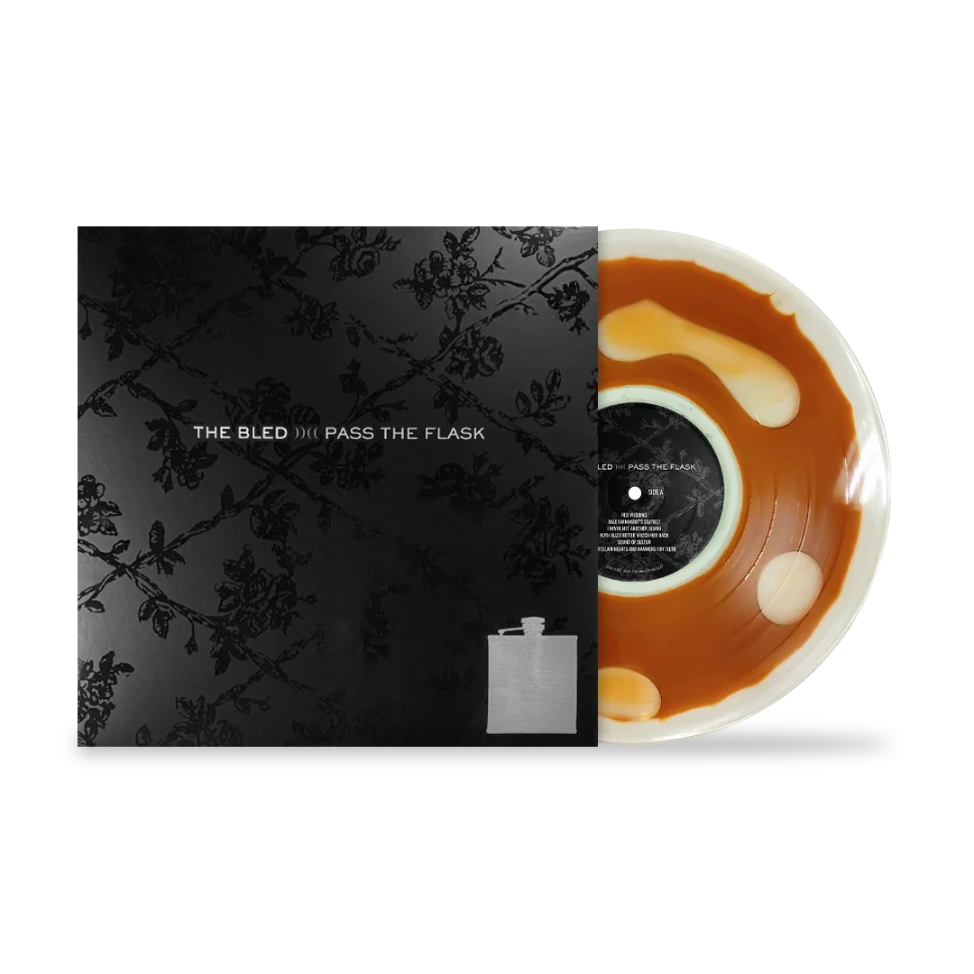 THE BLED ‘PASS THE FLASK’ LP - EXCLUSIVE - LTD. 50 - WHISKEY LIQUID FILLED