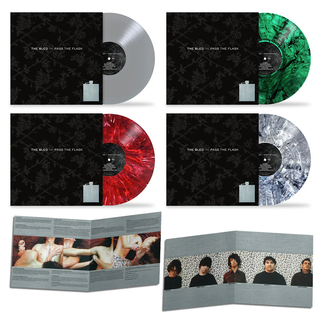 THE BLED ‘PASS THE FLASK’ LP - LTD. - VARIOUS COLOR - Image 2