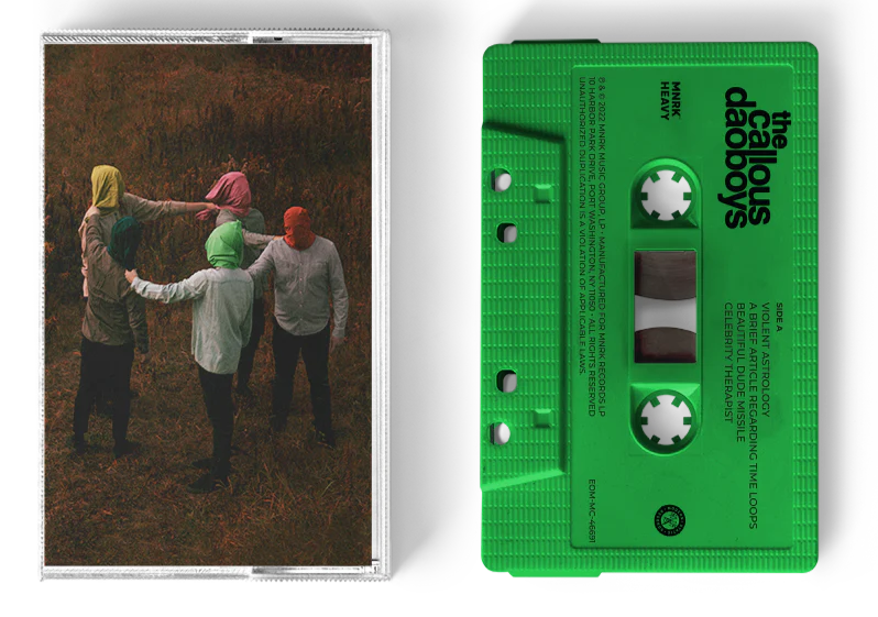 THE CALLOUS DAOBOYS ‘CELEBRITY THERAPIST’ CASSETTE - GREEN