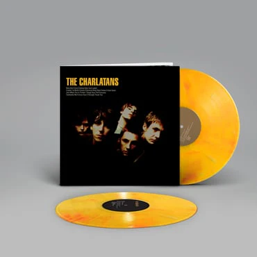 THE CHARLATANS 'THE CHARLATANS' LP - YELLOW MARBLE