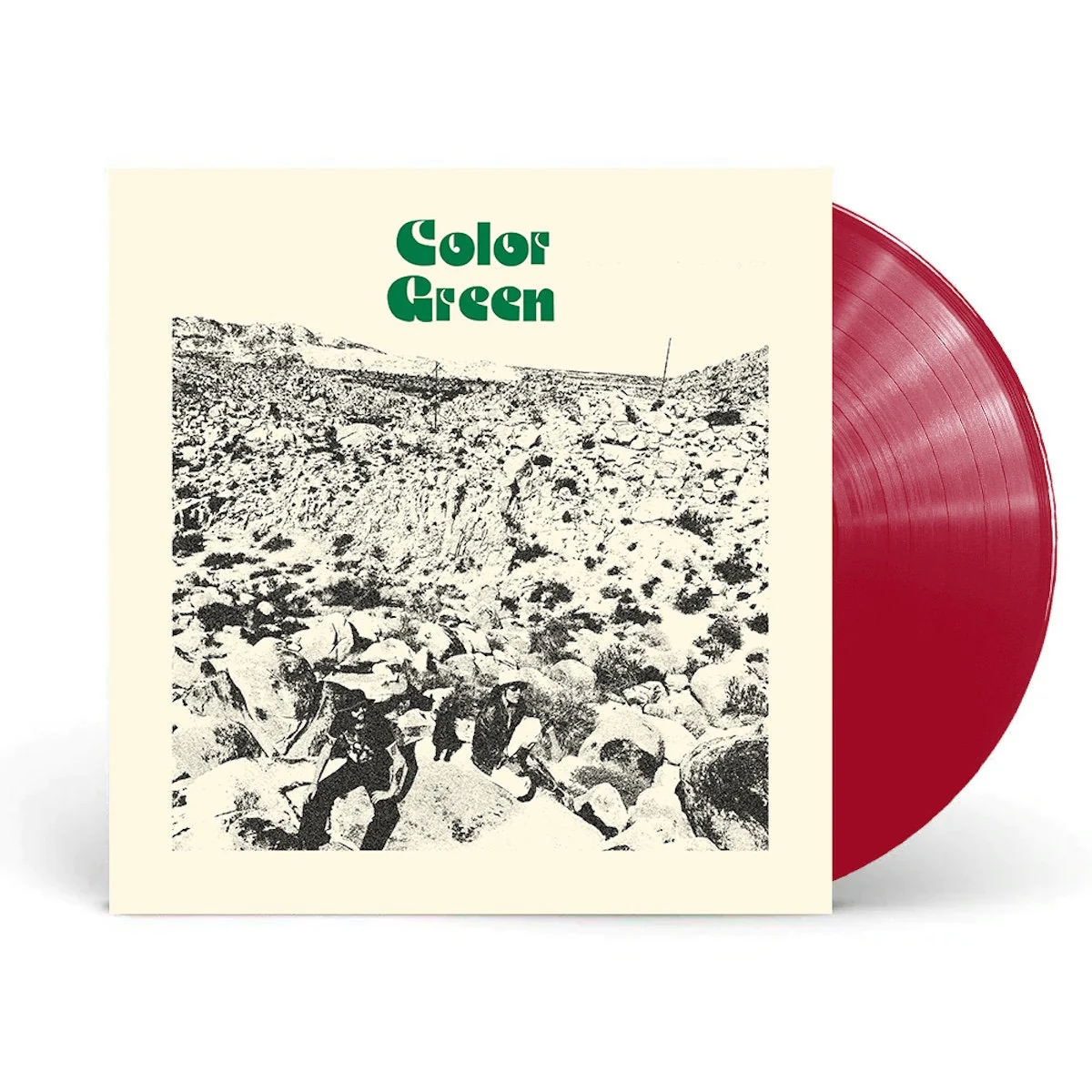 THE COLOR GREEN 'COLOR GREEN EP - OXBLOOD' 12" EP - BURGUNDY