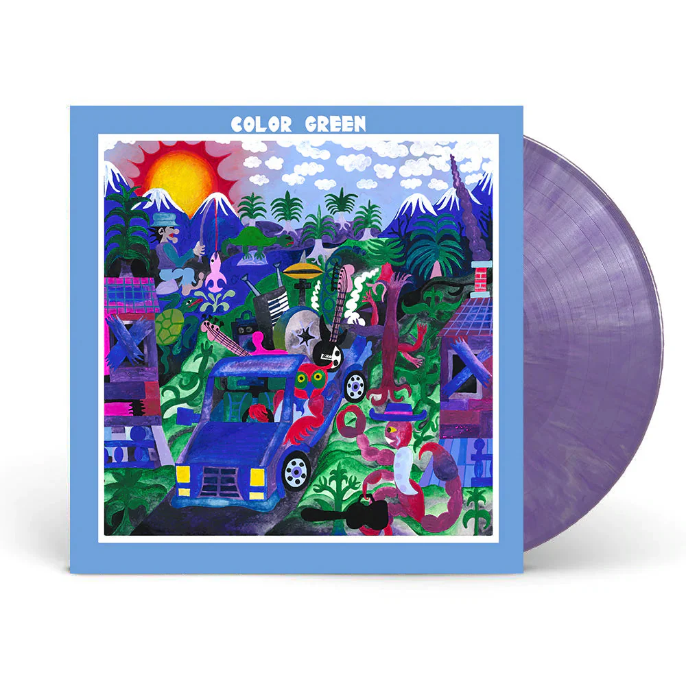 THE COLOR GREEN 'COLOR GREEN - PURPLE' LP - PURPLE