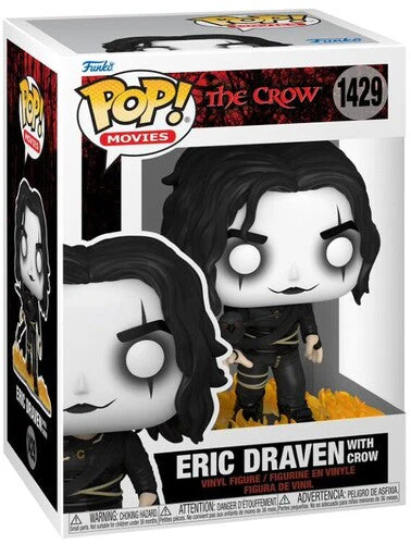 THE CROW ERIC DRAVEN W/ CROW FUNKO POP! MOVIES FIGURE - Image 2