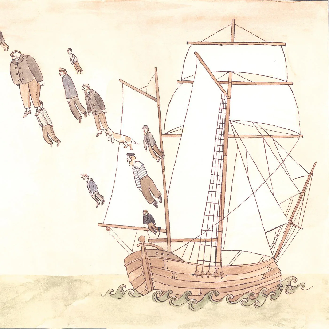 THE DECEMBERISTS 'CASTAWAYS AND CUTOUTS' LP