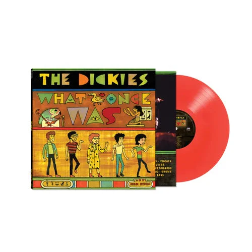 THE DICKIES 'WHAT ONCE WAS' LP - LTD. - RED