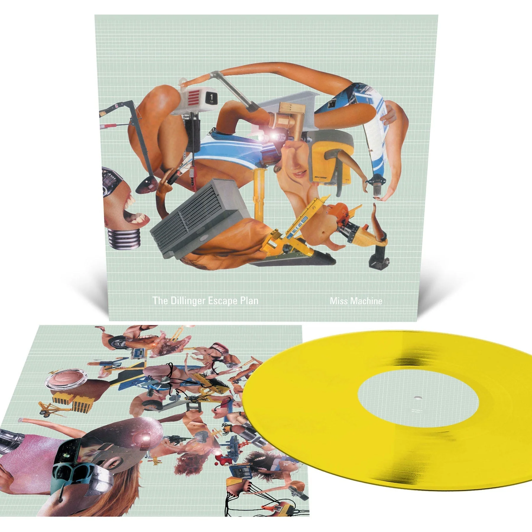 THE DILLINGER ESCAPE PLAN ‘MISS MACHINE’ REISSUE LP - OPAQUE YELLOW