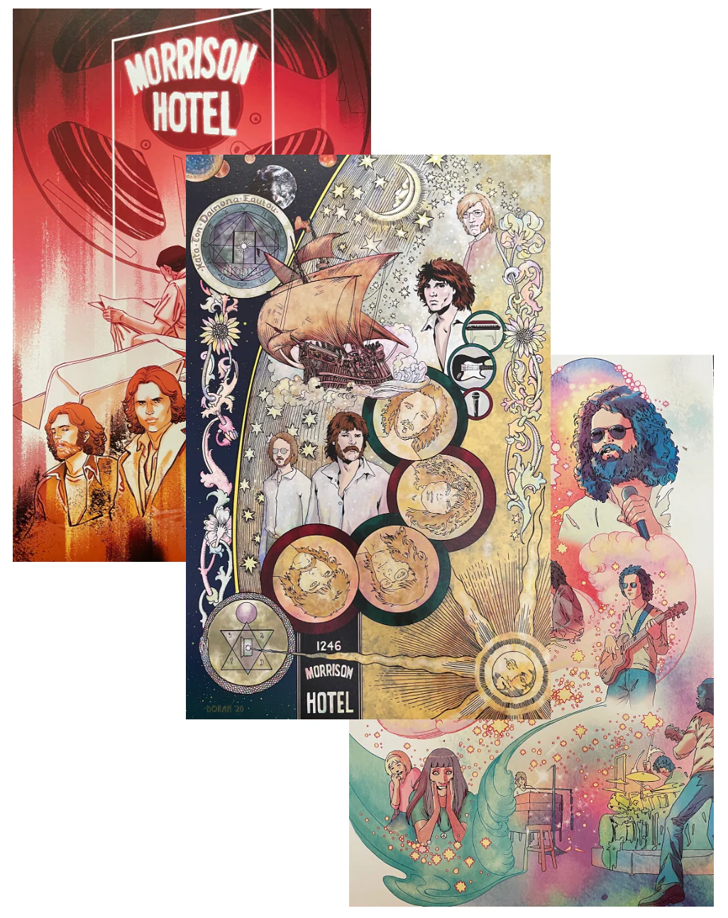 THE DOORS 'MORRISON HOTEL' GRAPHIC NOVEL DELUXE - PICTURE DISC - Image 5