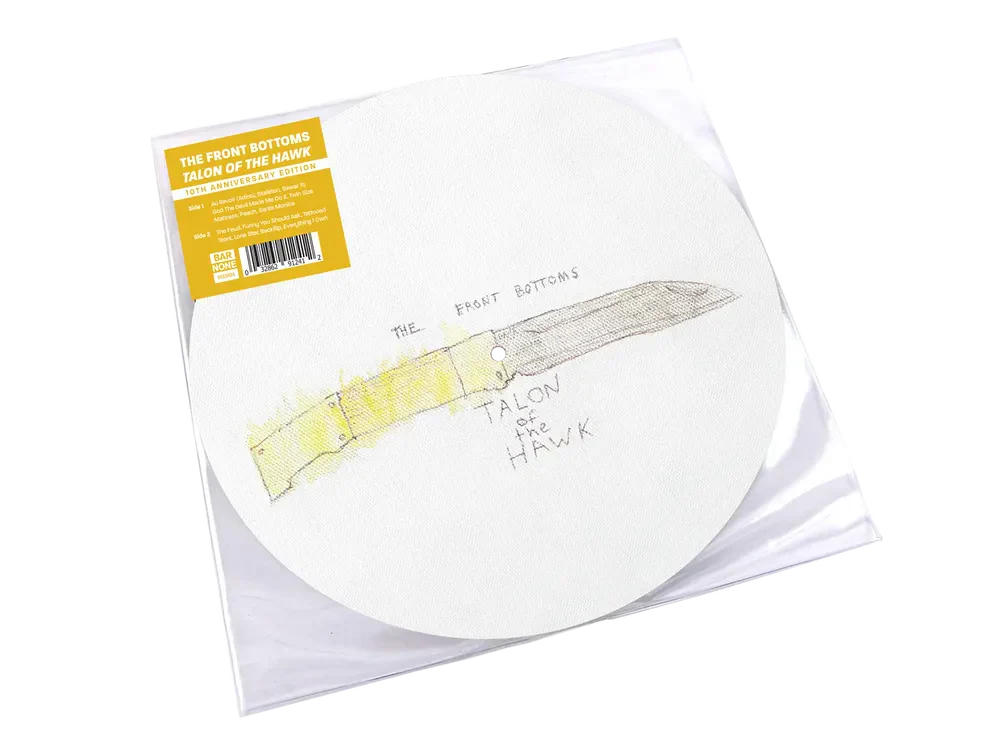 THE FRONT BOTTOMS 'TALON OF THE HAWK' 10TH ANNIVERSARY LP - PICTURE DISC - Image 2