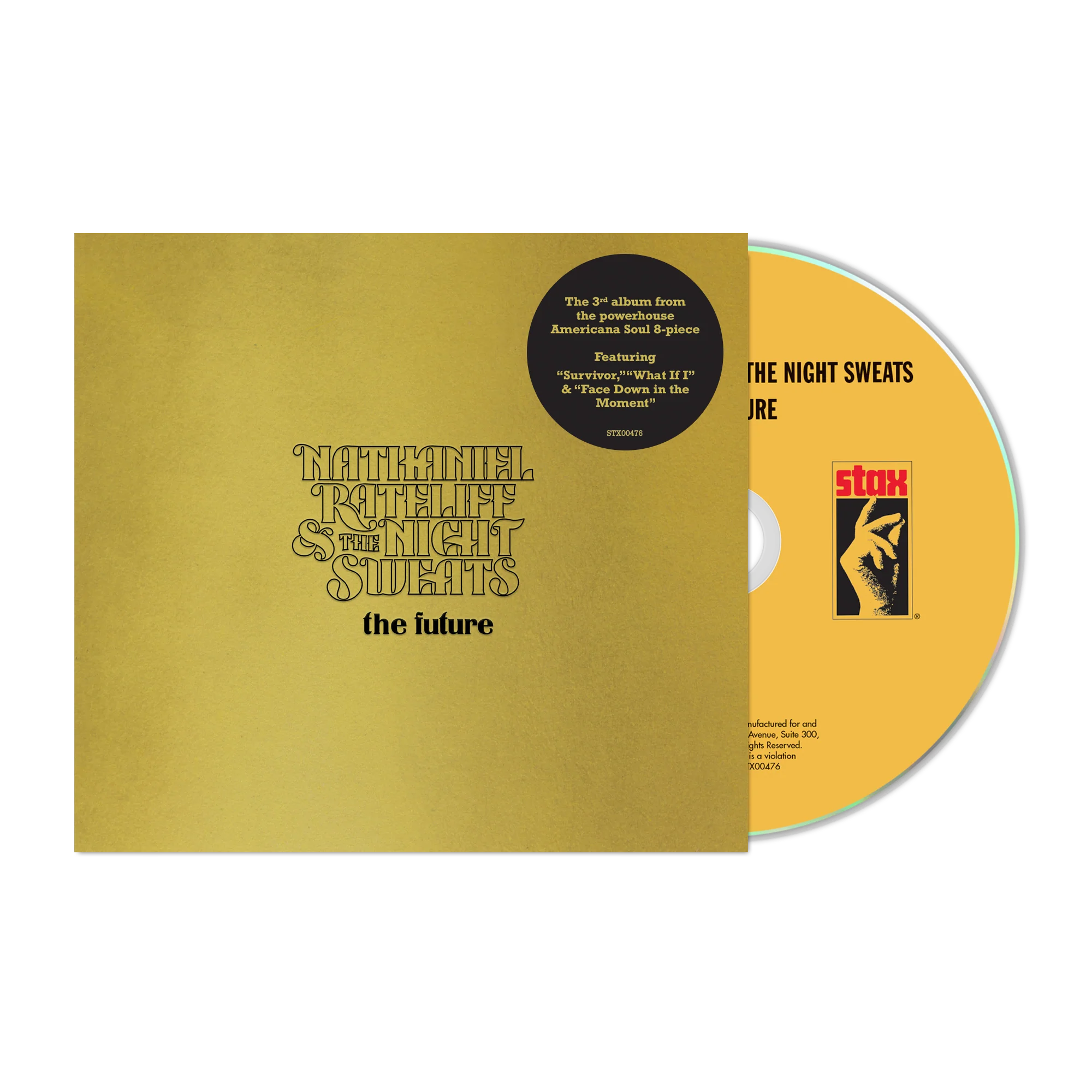 NATHANIEL RATELIFF & THE NIGHT SWEATS 'THE FUTURE' CD
