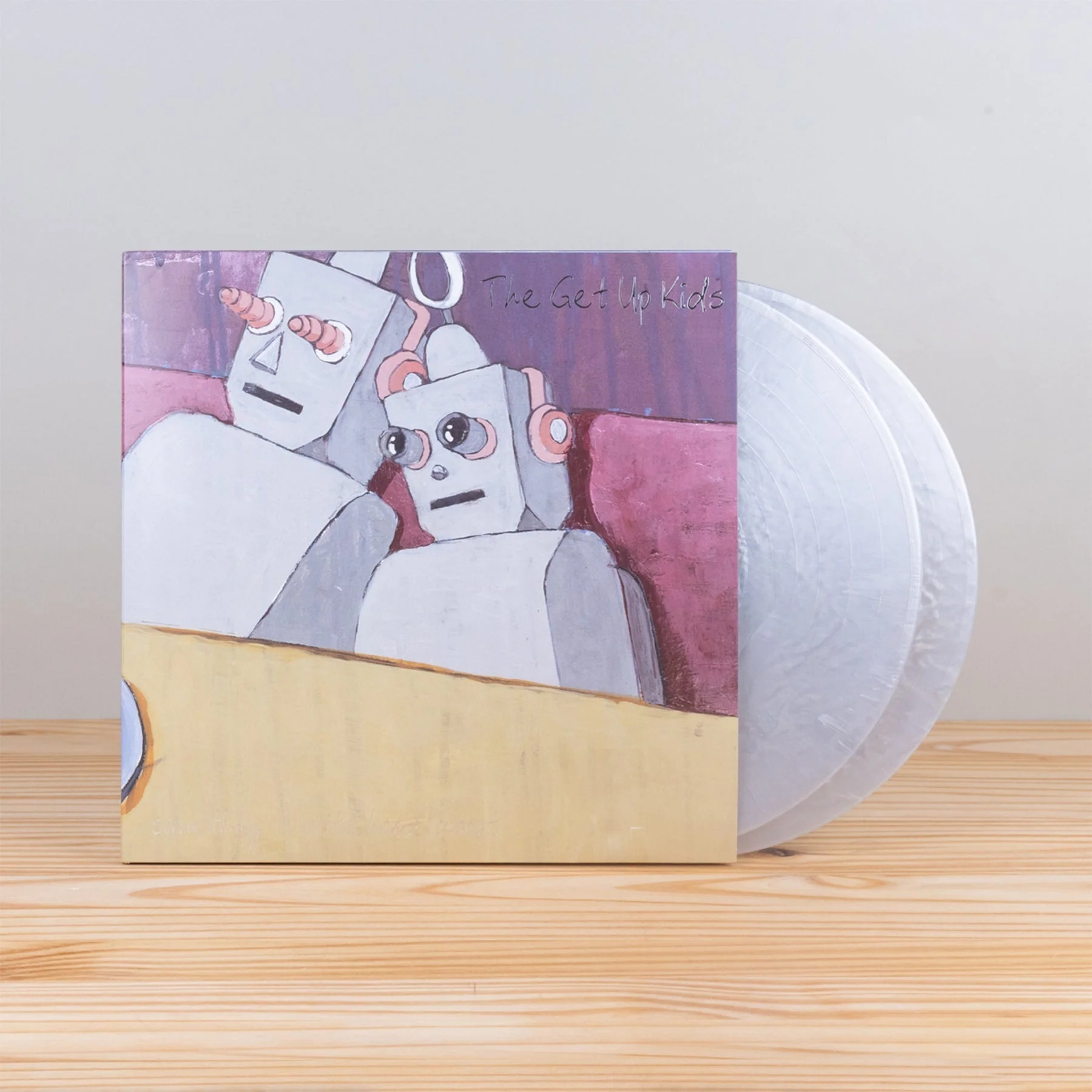 THE GET UP KIDS 'SOMETHING TO WRITE HOME ABOUT' 25TH ANNIVERSARY EDITION 2LP - SILVER NUGGET