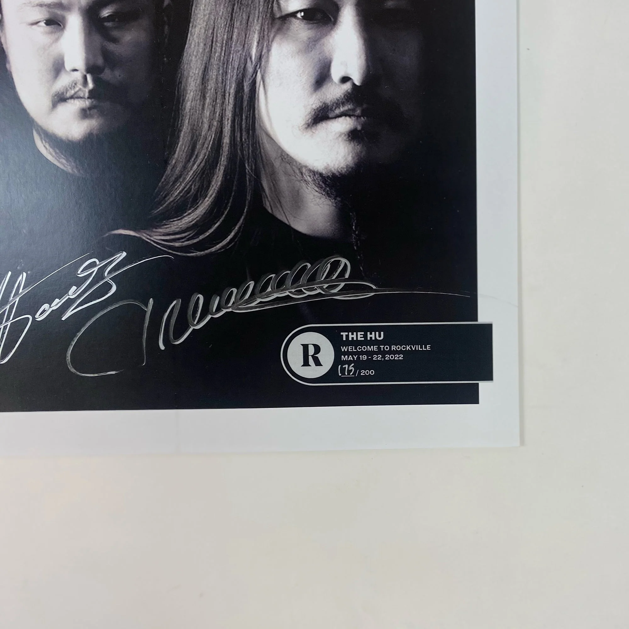 THE HU x REVOLVER x WELCOME TO ROCKVILLE 2022 - NUMBERED POSTER - EXCLUSIVE - LTD. - Image 2