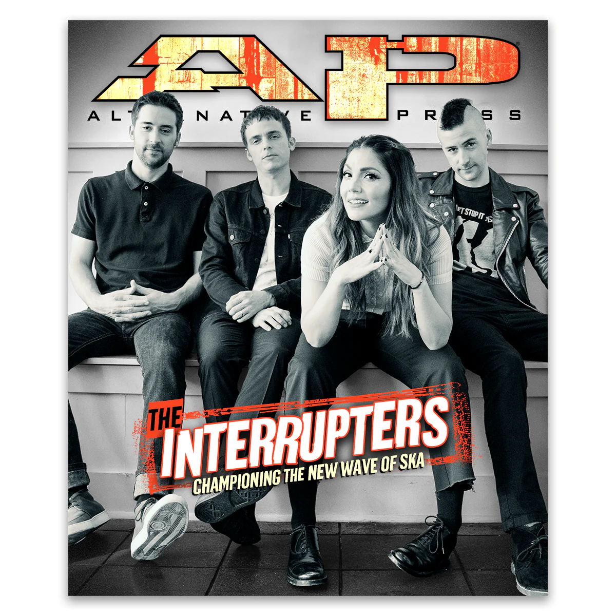 ALTERNATIVE PRESS FALL 2022 ISSUE FEATURING THE INTERRUPTERS