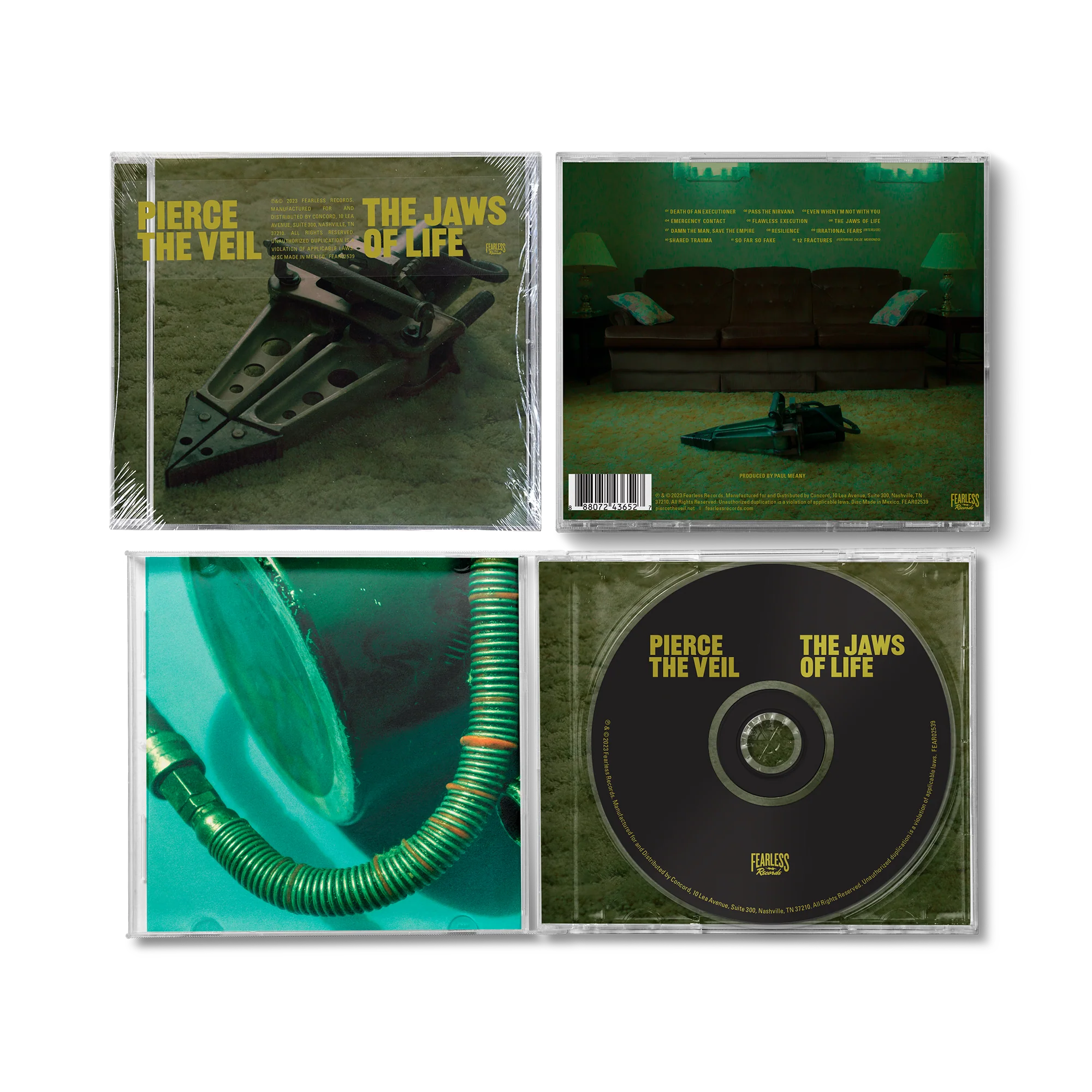 PIERCE THE VEIL 'THE JAWS OF LIFE' CD - Image 2