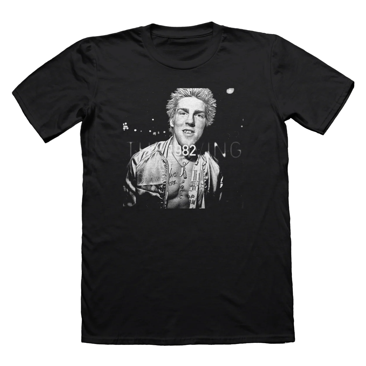THE LIVING (DUFF MCKAGAN & GREG GILMORE) '1982' LP & EXCLUSIVE T-SHIRT BUNDLE - WHITE - Image 2