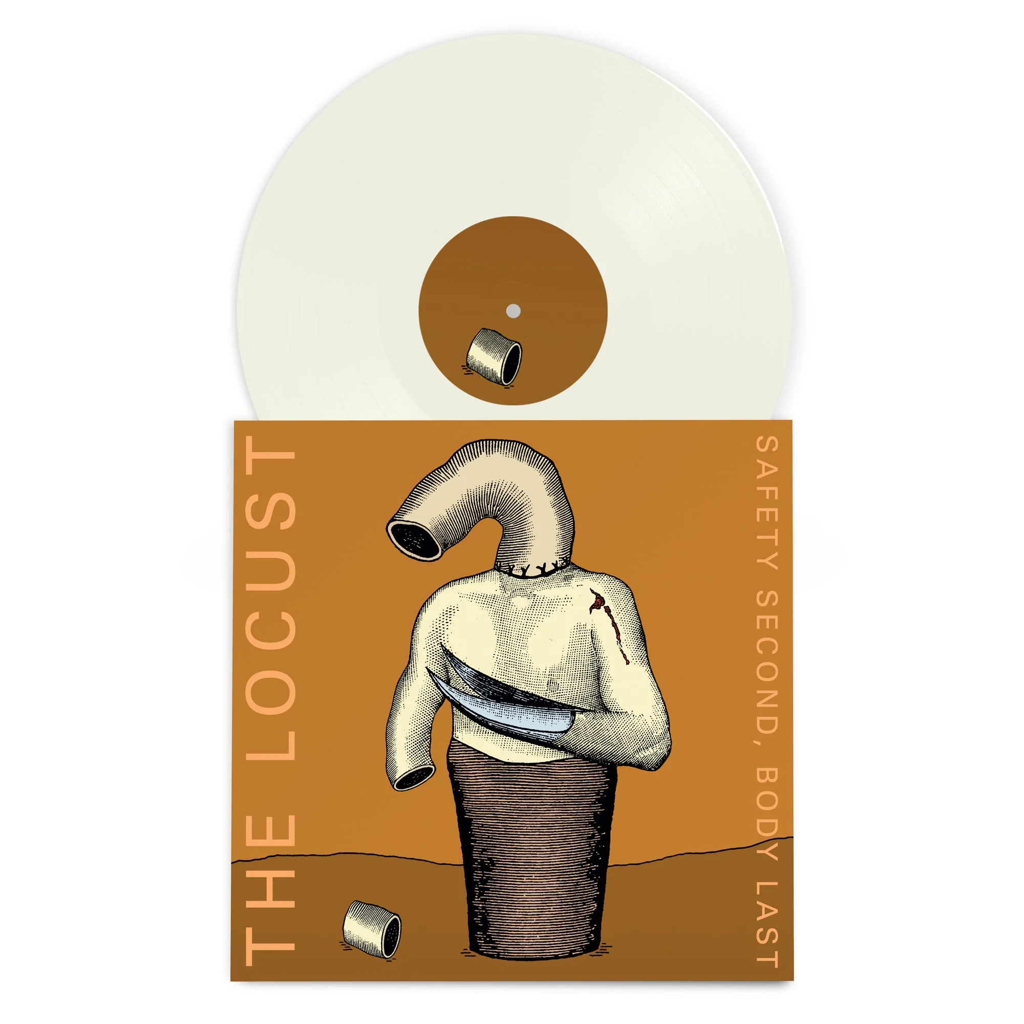 THE LOCUST ‘SAFETY SECOND, BODY LAST' EP - EXCLUSIVE - LTD. 200 - WHITE