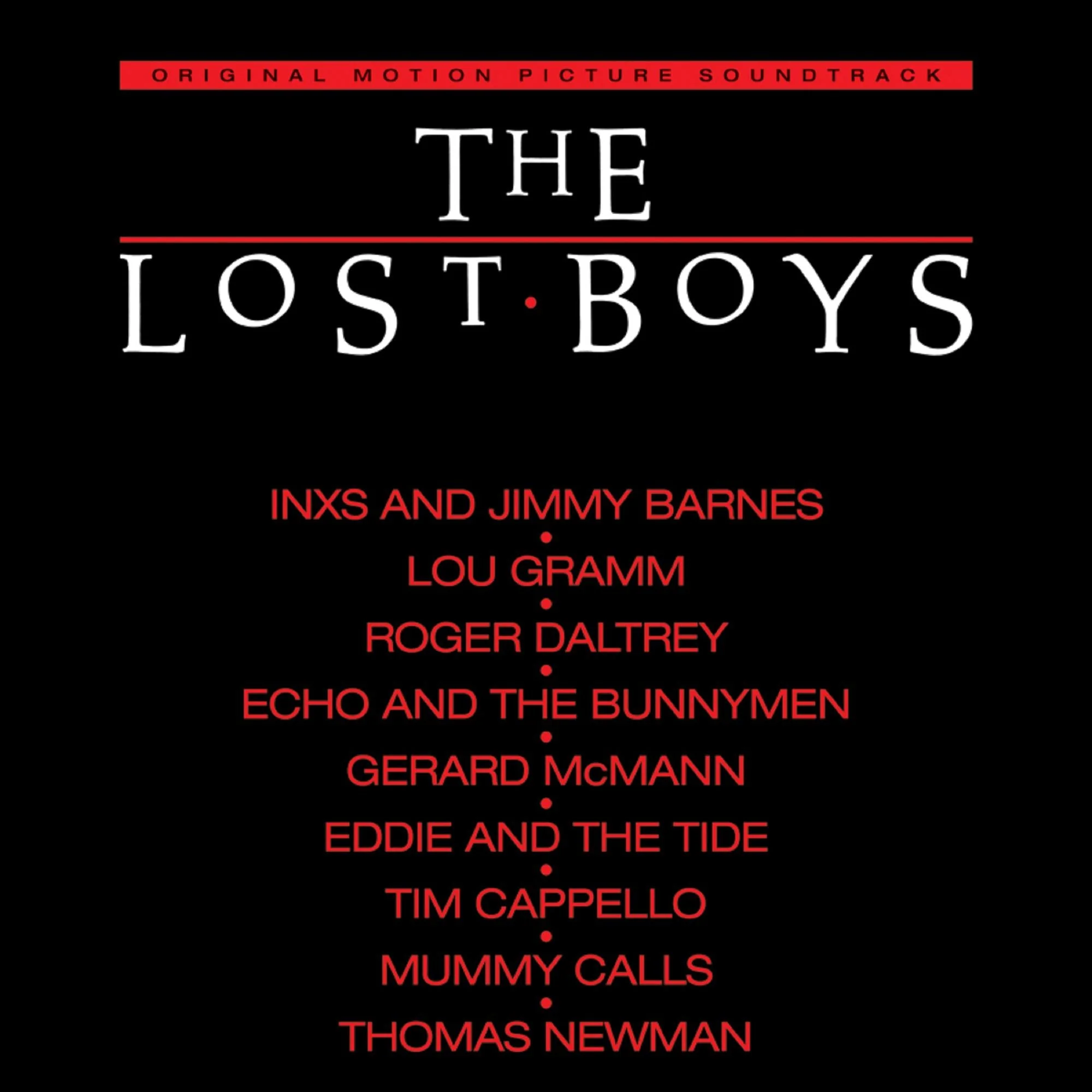 THE LOST BOYS SOUNDTRACK LP (Limited, Gold Vinyl)