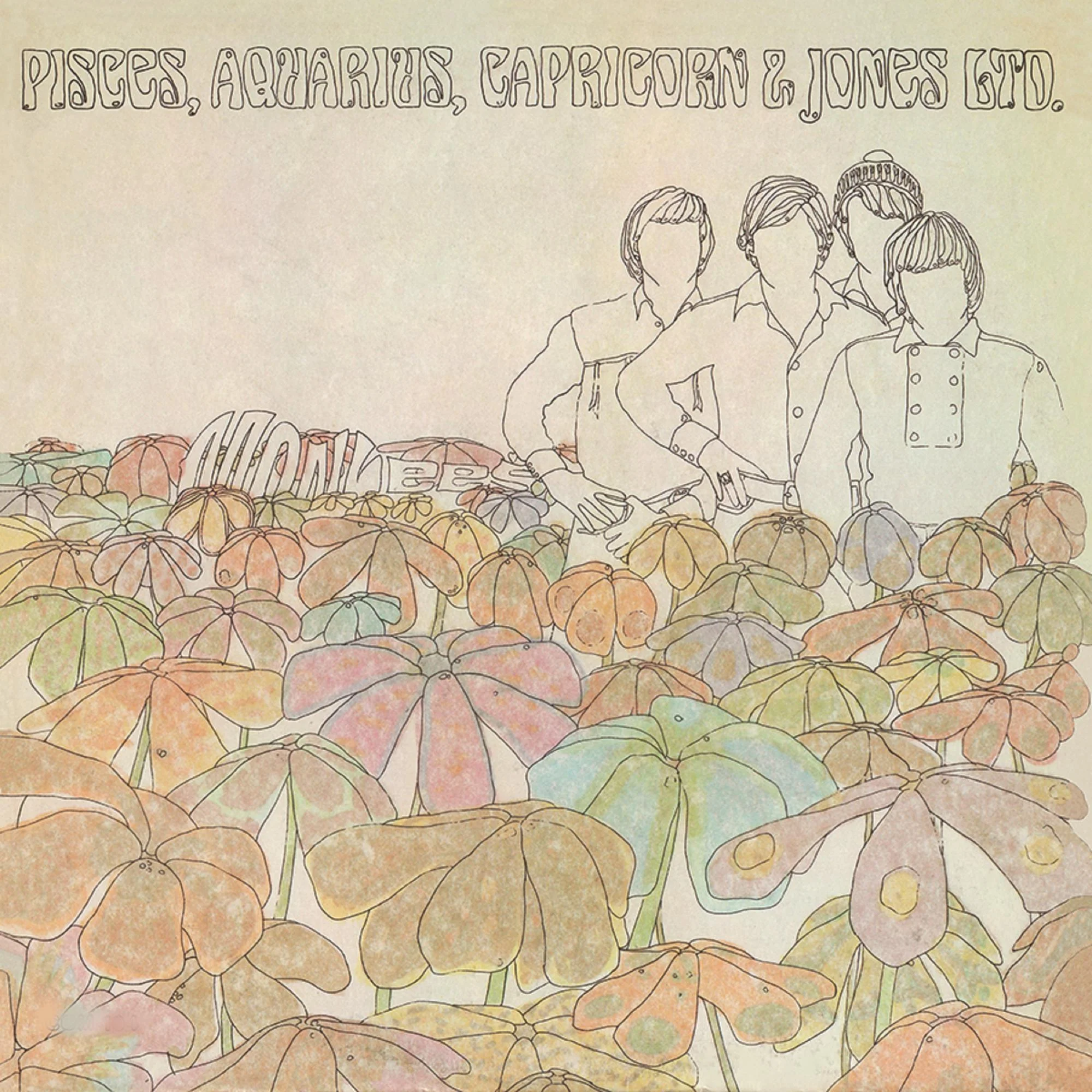 THE MONKEES 'PISCES, AQUARIUS, CAPRICORN & JONES LTD.' LP - VIOLET