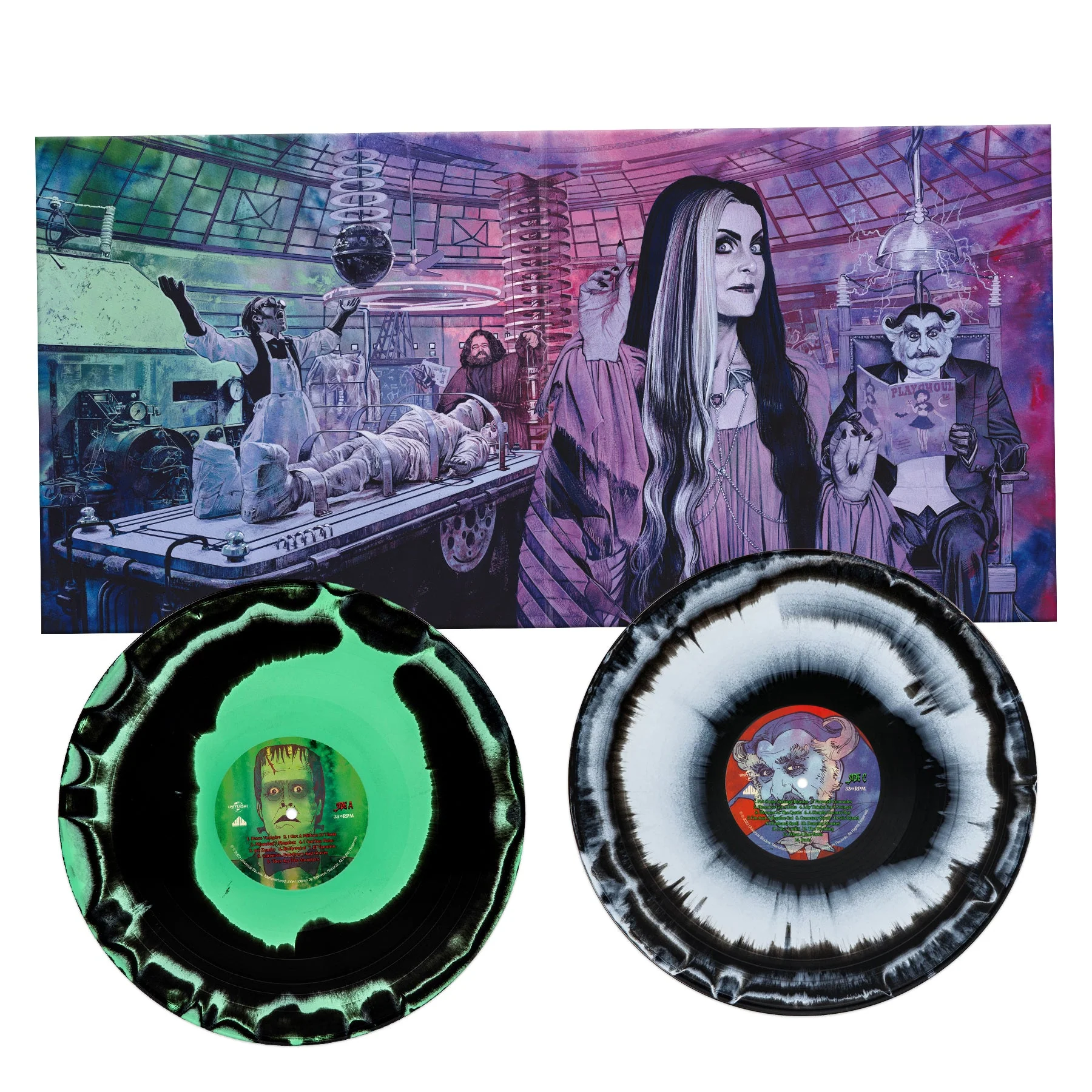 ROB ZOMBIE 'THE MUNSTERS' ORIGINAL SOUNDTRACK 2LP - COLOR - Image 2