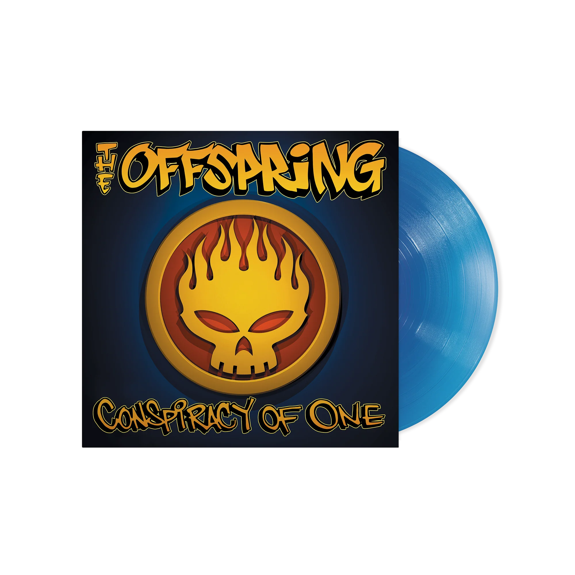 THE OFFSPRING ‘CONSPIRACY OF ONE’ 25TH ANNIVERSARY LP - EXCLUSIVE - LTD. 500 - TRANSLUCENT COBALT BLUE