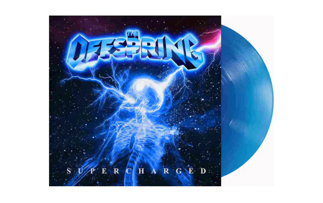 THE OFFSPRING ‘SUPERCHARGED’ LP - BLUE - Image 2